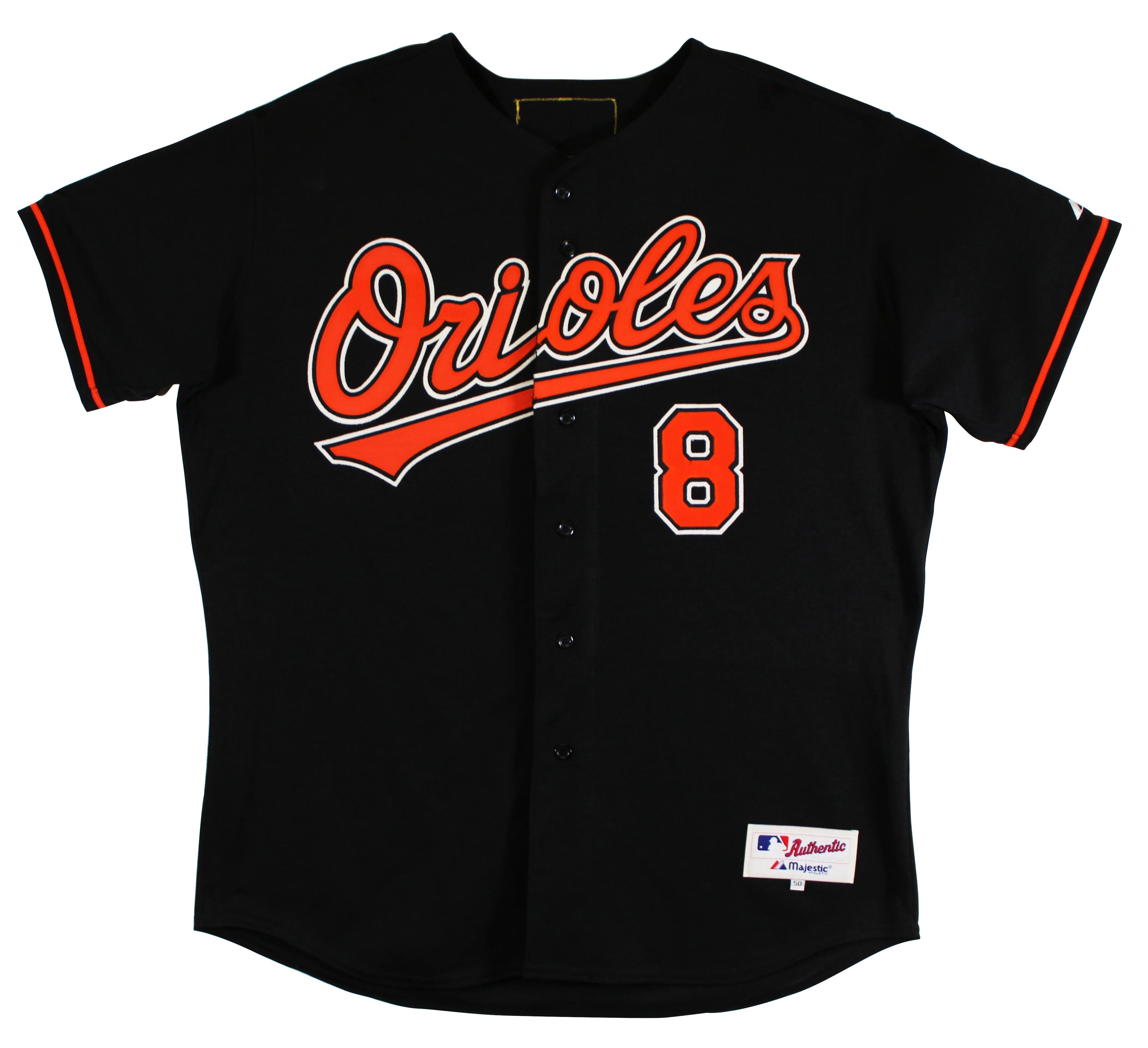 Orioles Cal Ripken Jr. Signed Black Nike 100 Season Authentic Jersey Fanatics - Image 6