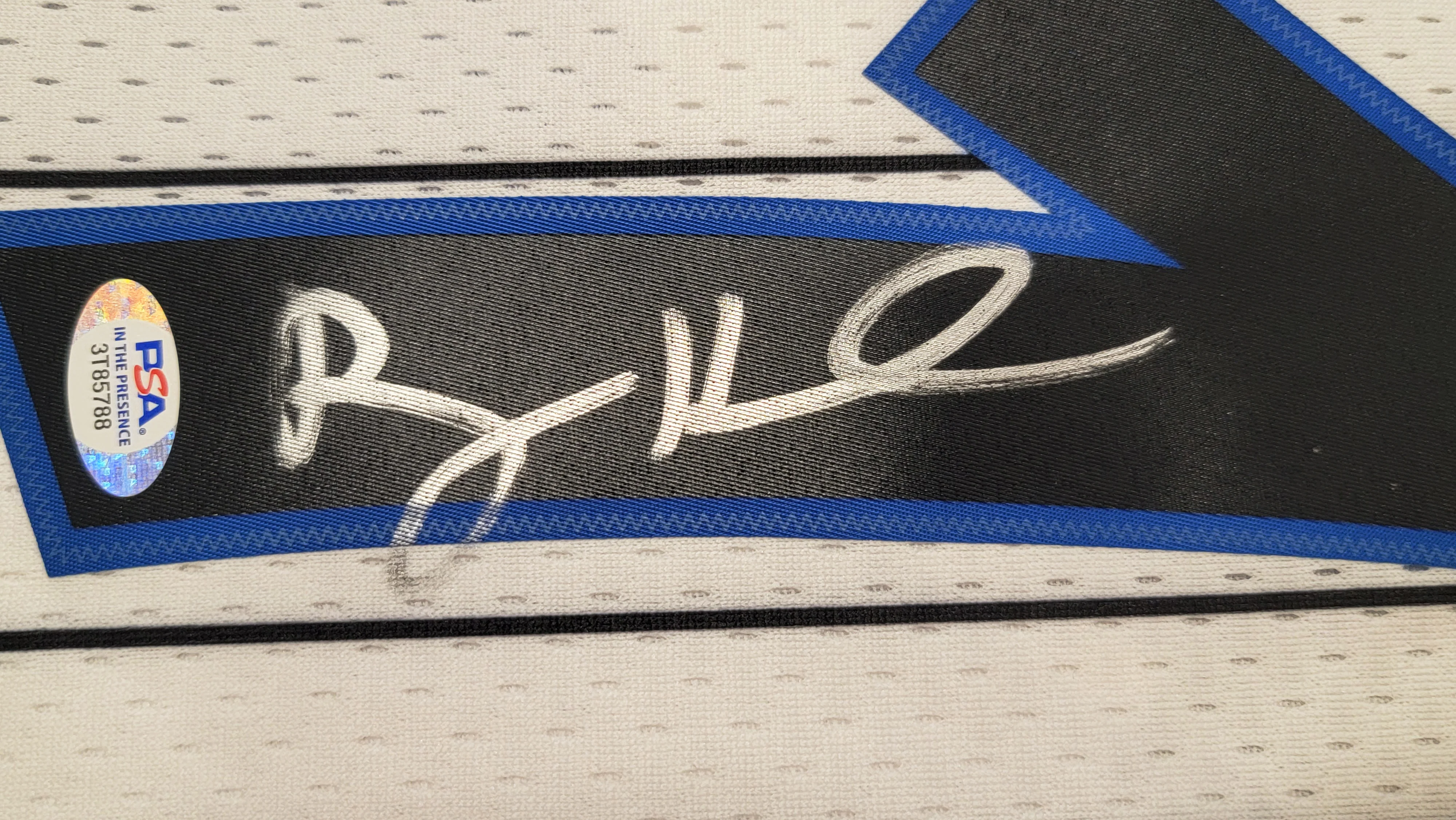 Orlando Magic Anfernee "Penny" Hardaway Autographed 1993-94 Mitchell & Ness Hardwood Classics White Jersey Size L PSA/DNA #3T85788 - Image 3