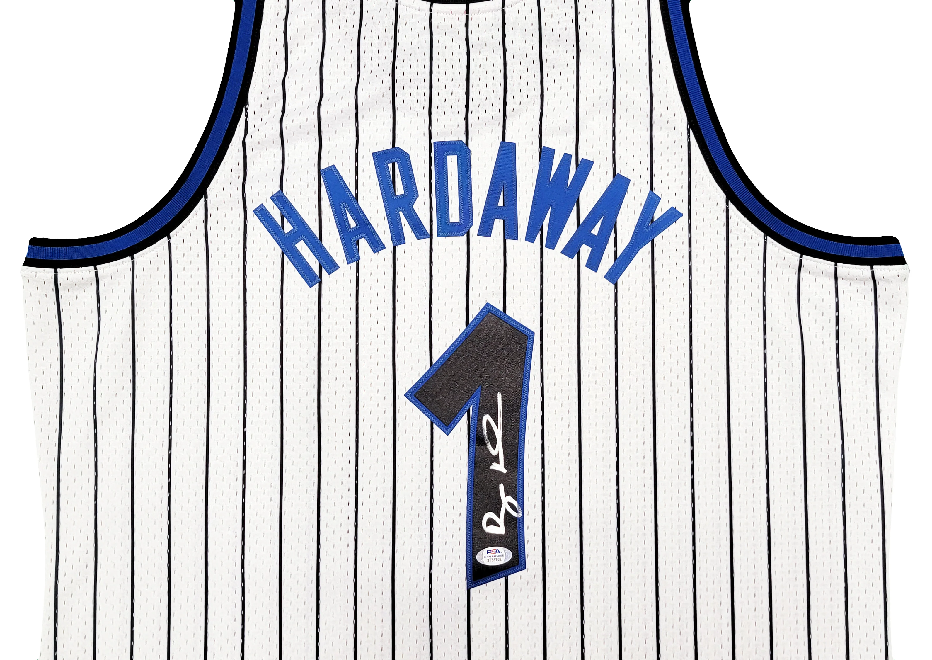 Orlando Magic Anfernee Penny Hardaway Autographed White Authentic Mitchell & Ness 1993-94 Hardwood Classic Swingman Jersey Size XL PSA/DNA Stock #208254 - Image 3