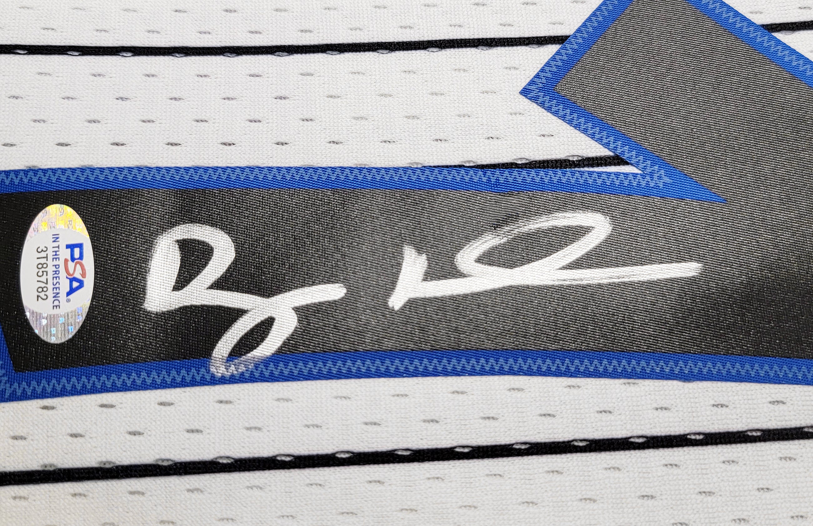 Orlando Magic Anfernee Penny Hardaway Autographed White Authentic Mitchell & Ness 1993-94 Hardwood Classic Swingman Jersey Size XL PSA/DNA Stock #208254 - Image 4