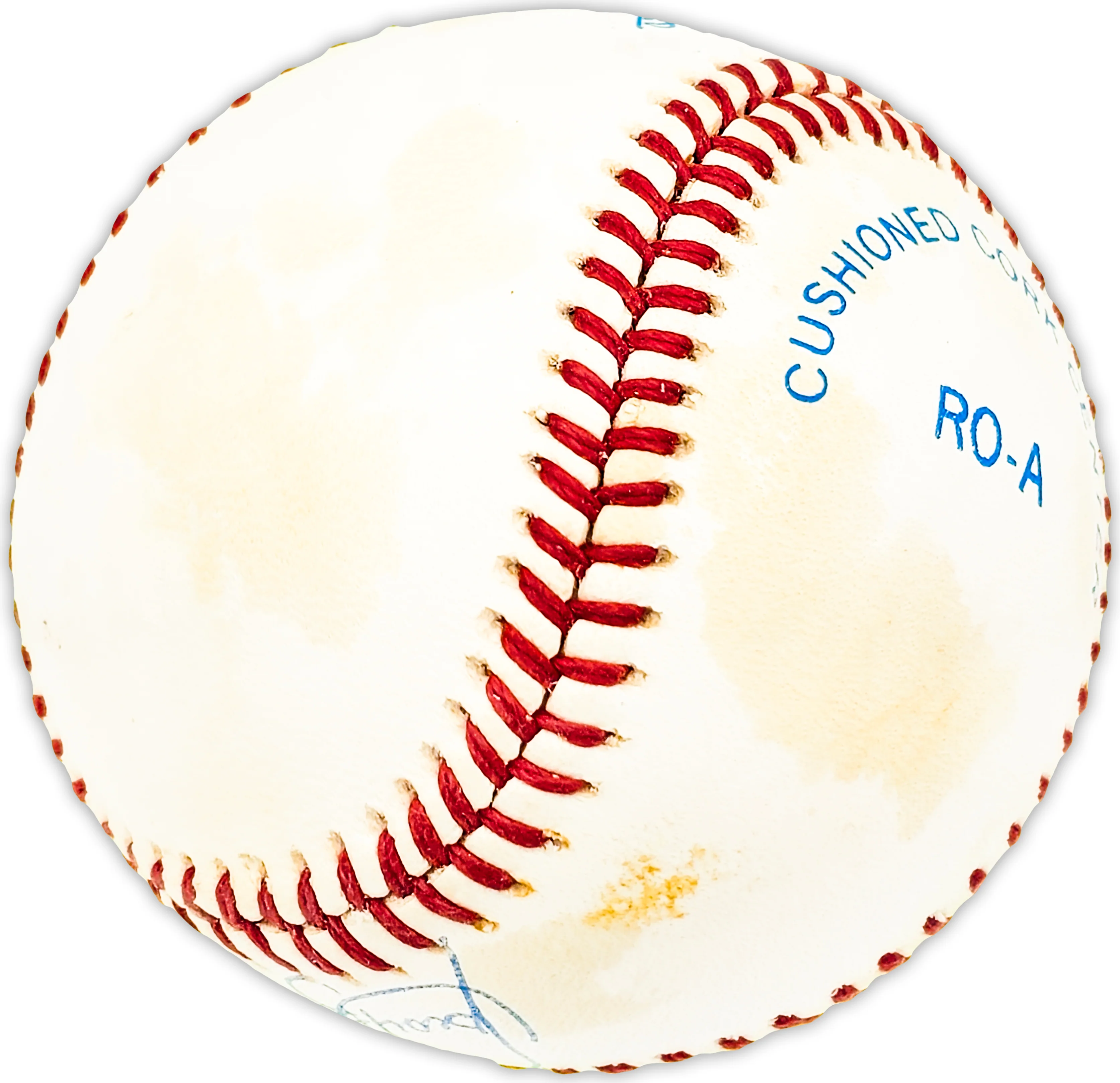 Oscar Azocar Autographed Official AL Baseball New York Yankees, San Diego Padres Beckett BAS QR #BM25306 - Image 4