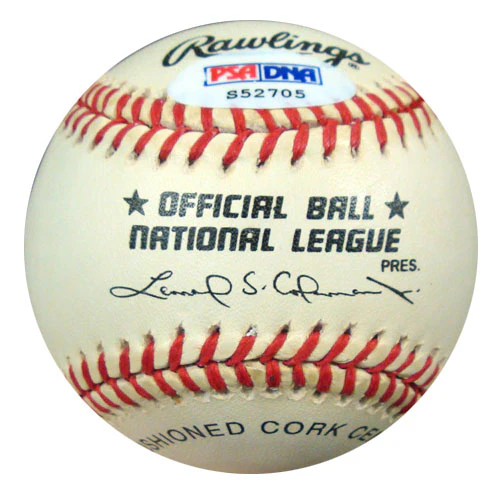 Otis Davis Autographed Official MLB Baseball Brooklyn Dodgers PSA/DNA #S52705 - Image 2