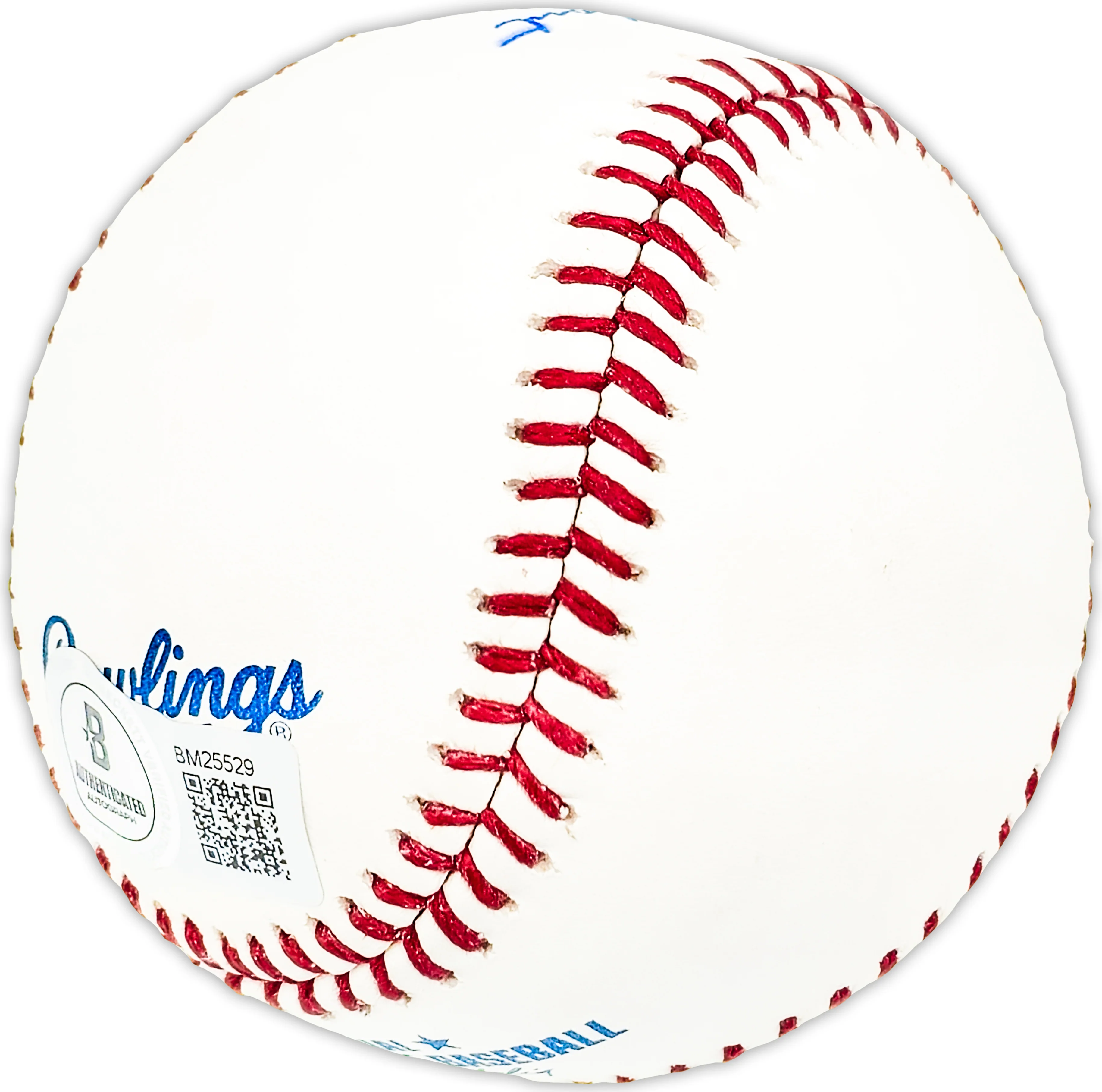 Ozzie Van Brabant Autographed Official MLB Baseball Philadelphia A's Beckett BAS QR #BM25529 - Image 3