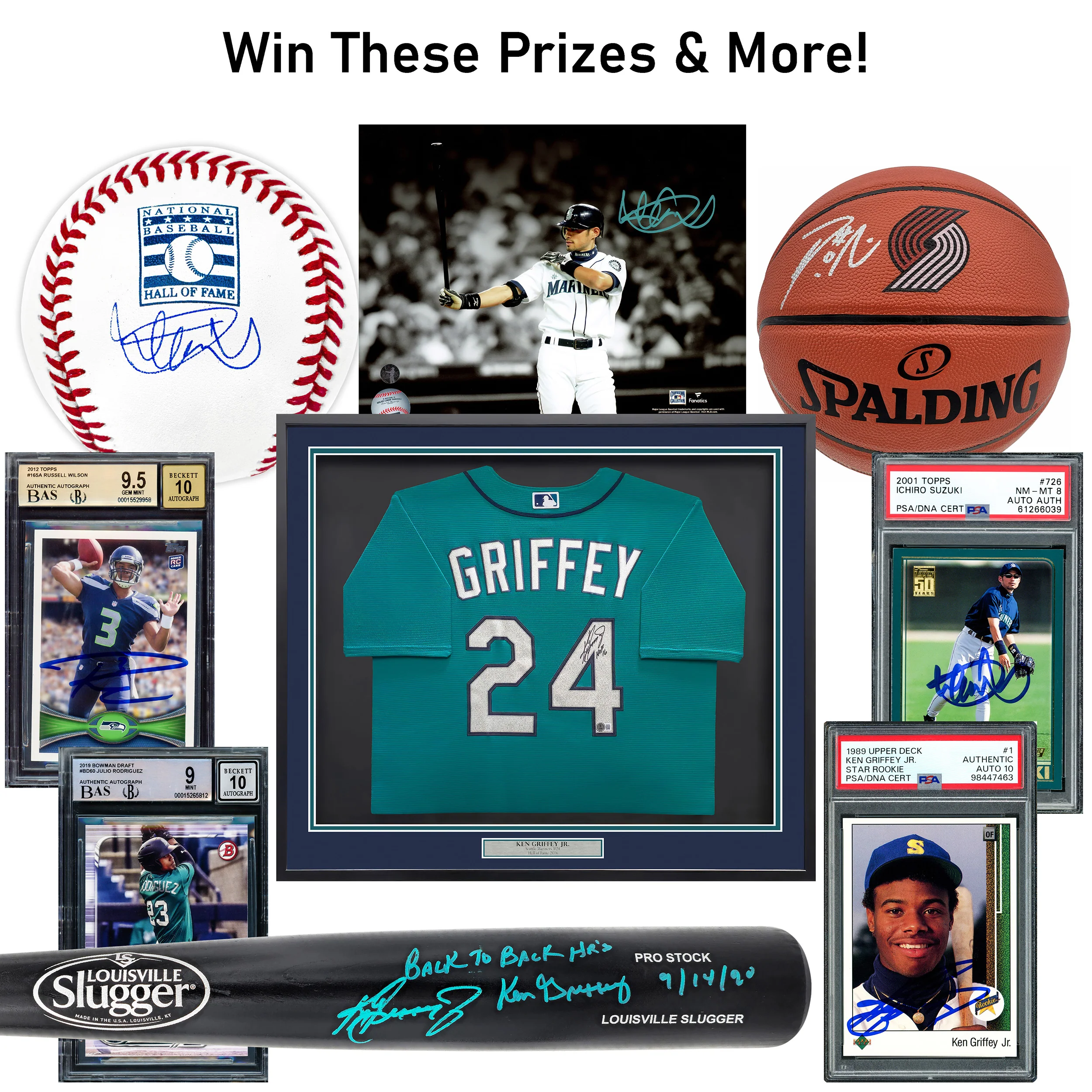 Pacific Northwest Legends & Stars Autographed Jersey Mystery Box Series 2 (1 Signed Jersey + Bonus Prize Chance) - Image 2