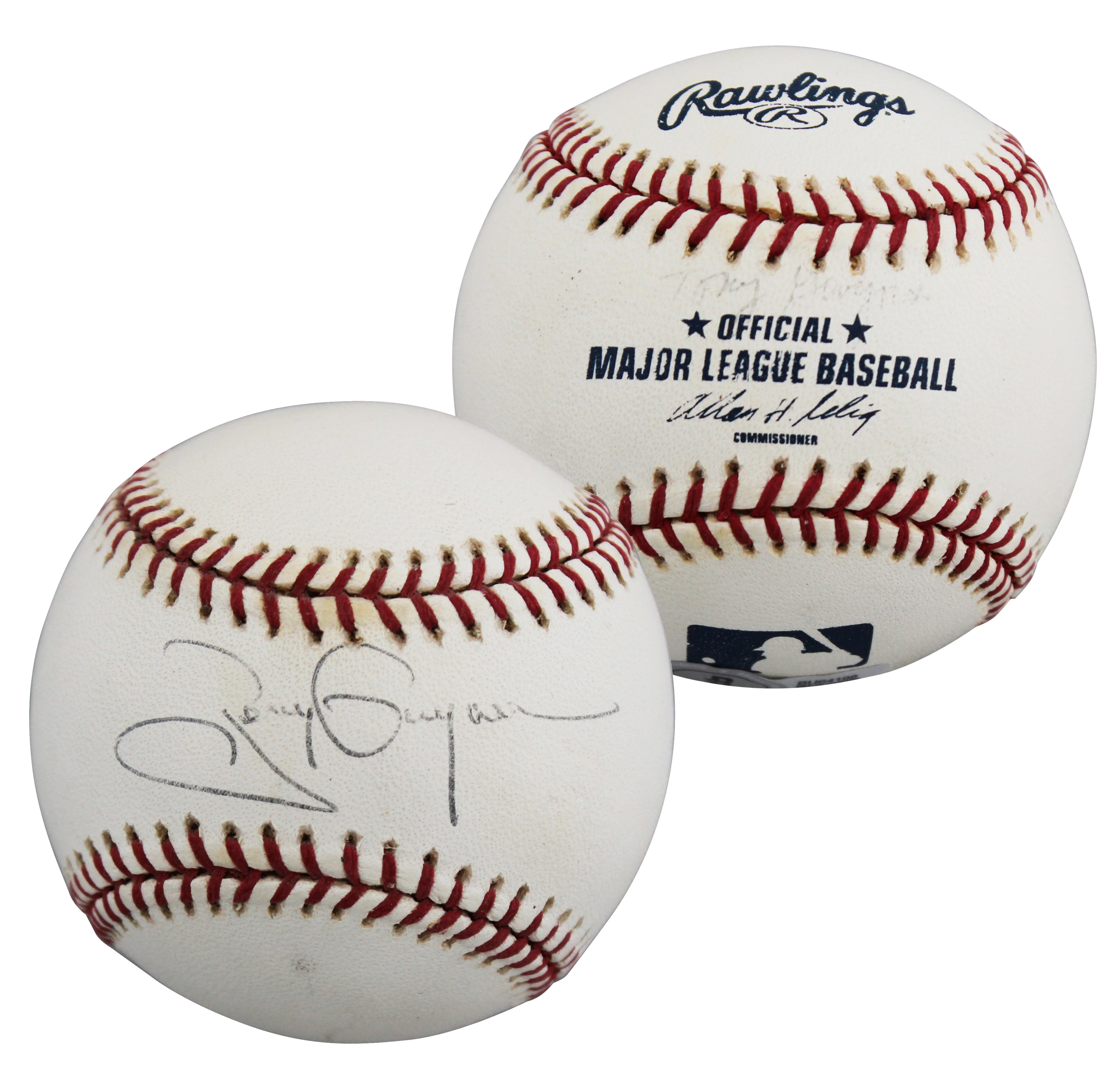 Padres Tony Gwynn Authentic Signed Allen Selig OML Baseball BAS #BU64198 - Image 2