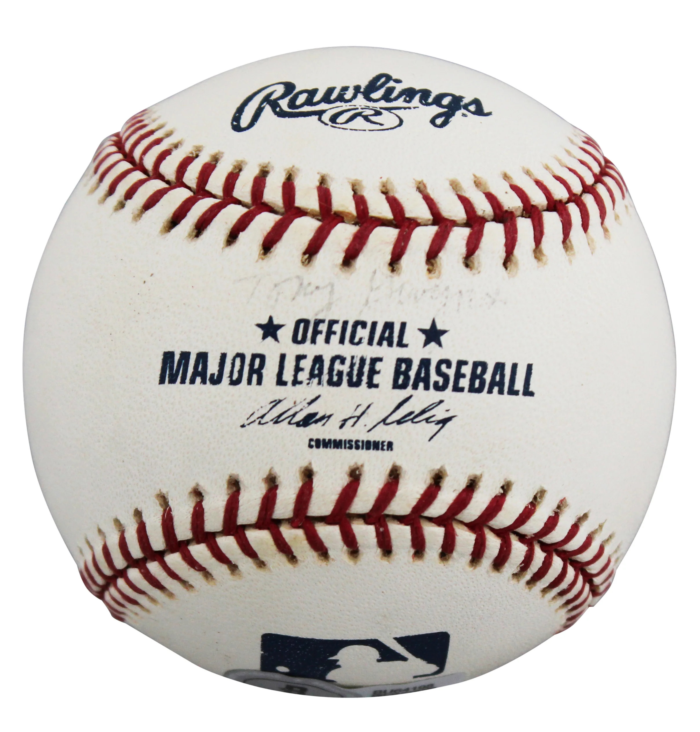 Padres Tony Gwynn Authentic Signed Allen Selig OML Baseball BAS #BU64198 - Image 8