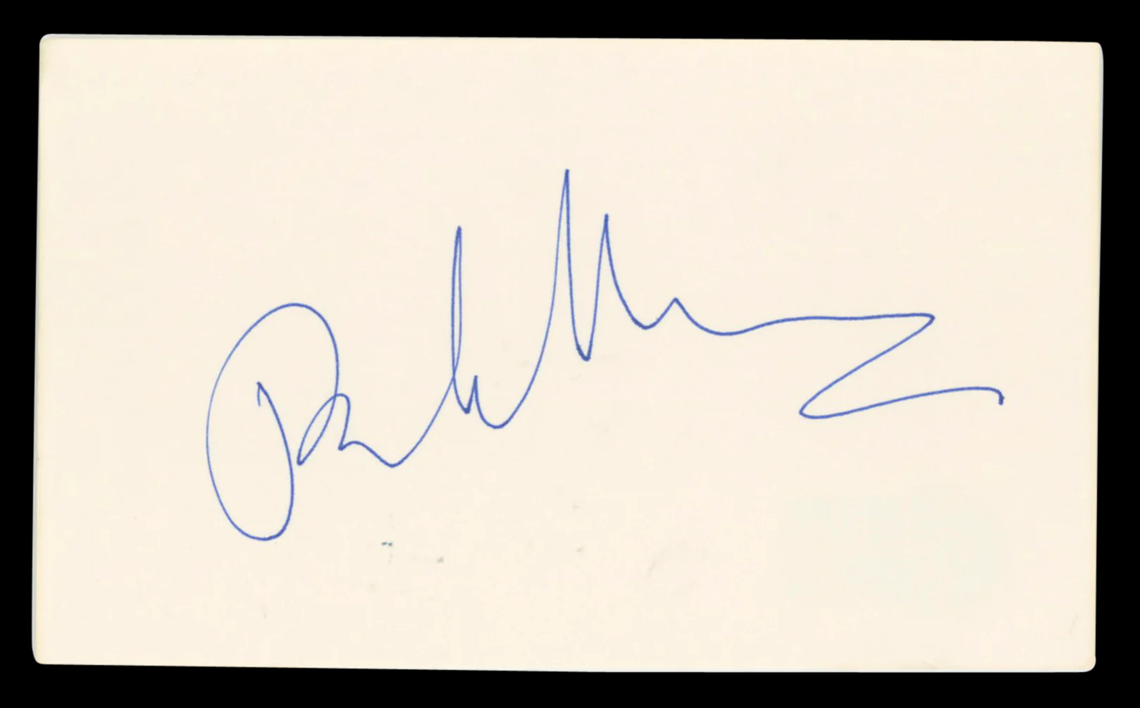 Pamela Mason Lady Possessed Authentic Signed 3x5 Index Card BAS #BV03107 - Image 2
