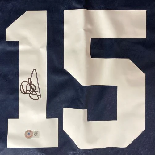 Patrick Kluivert Signed Ajax Umbro Soccer Large Jersey BAS - Image 2