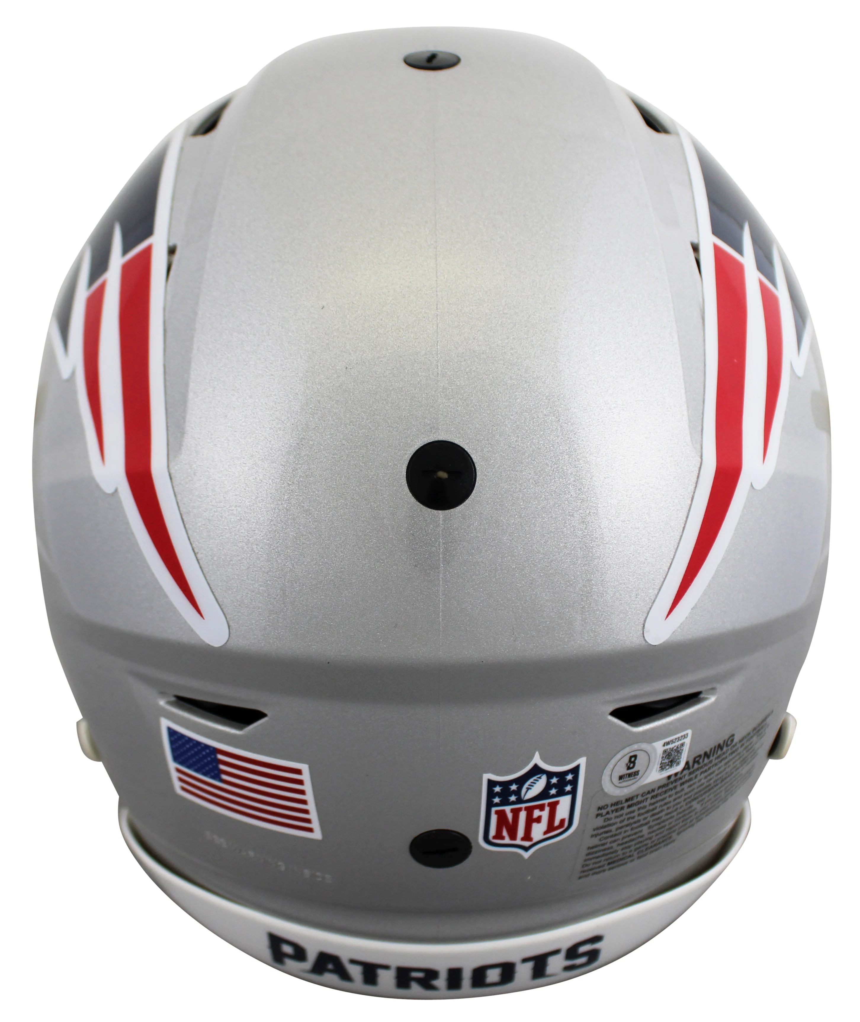 Patriots Randy Moss "Straight Cash Homie" Signed Speed Flex F/S Helmet BAS Wit 2 - Image 5