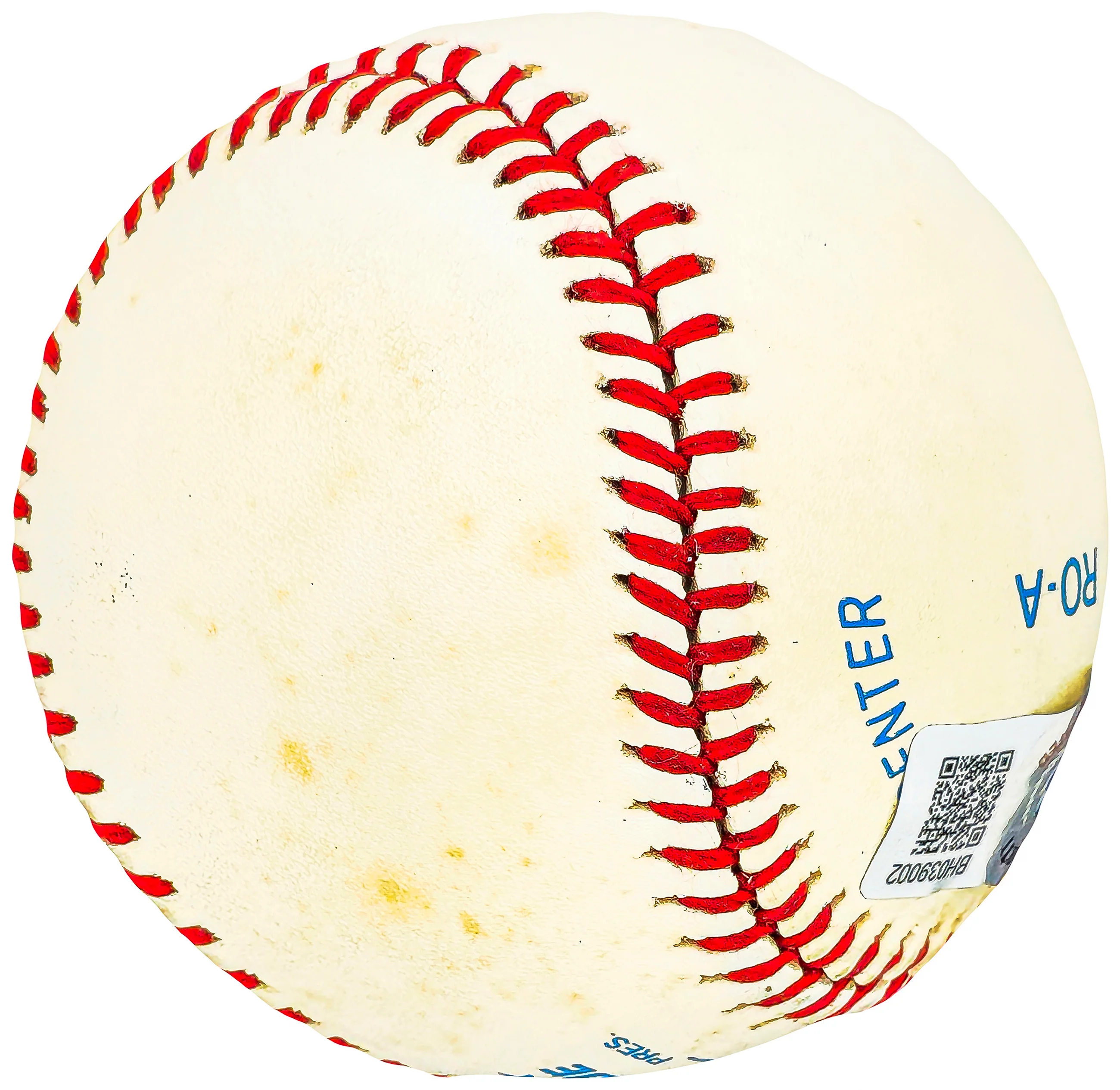 Paul Burris Autographed Official AL Baseball Milwaukee Braves Beckett BAS QR #BH039002 - Image 3