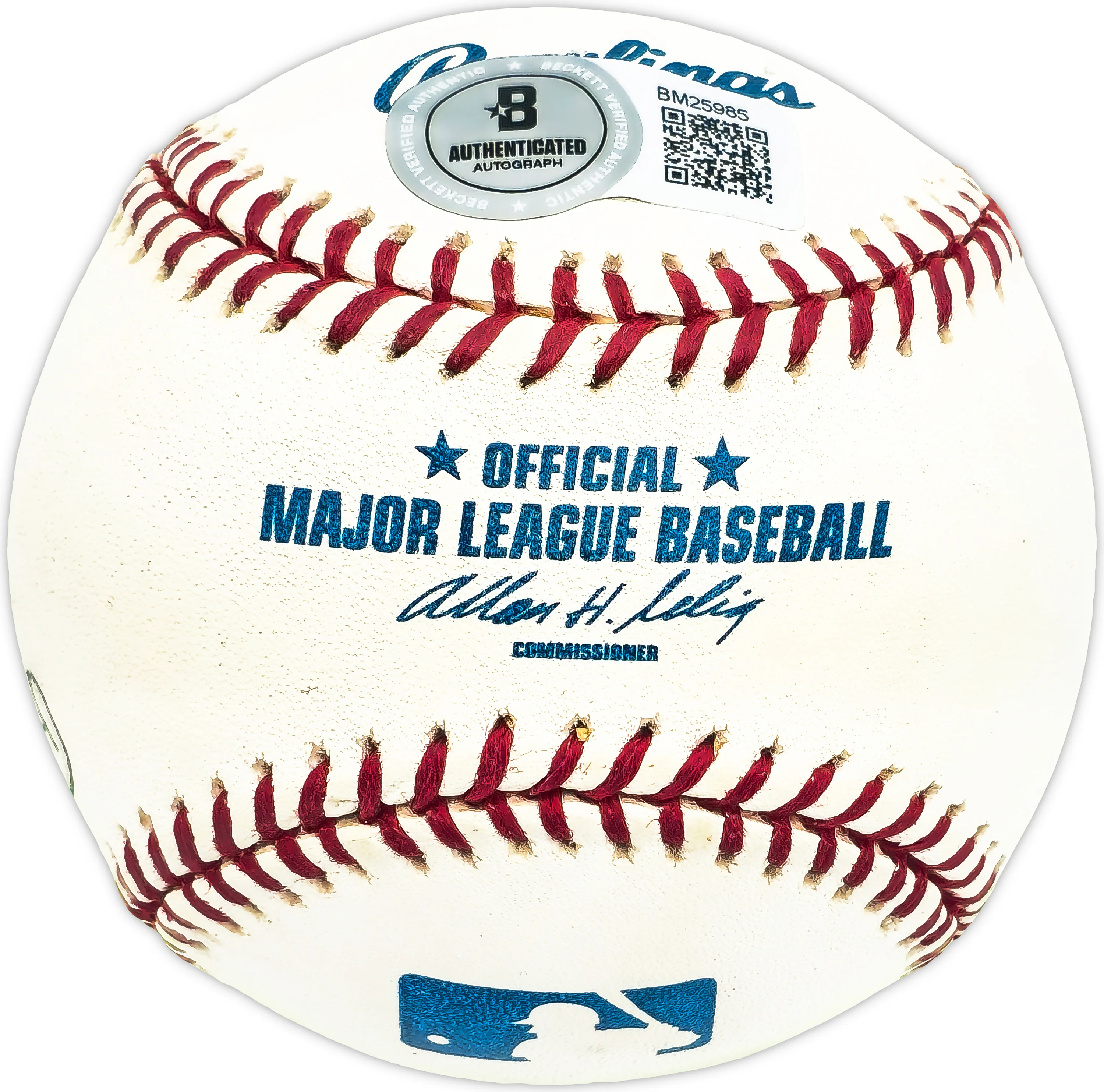 Paul Pettit Autographed Official MLB Baseball Pittsburgh Pirates Beckett BAS QR #BM25985 - Image 2