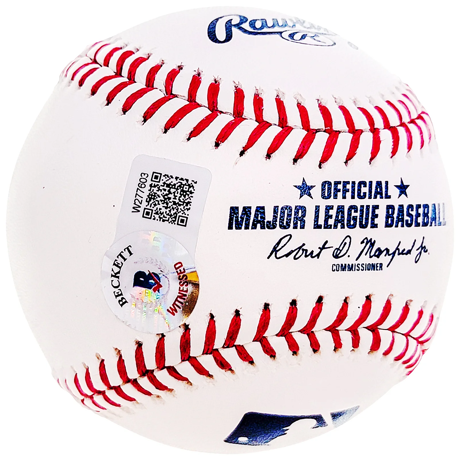 Pedro Martinez Autographed Official MLB Baseball Boston Red Sox "CY 97-99-00" Beckett BAS Witness Stock #211750 - Image 4