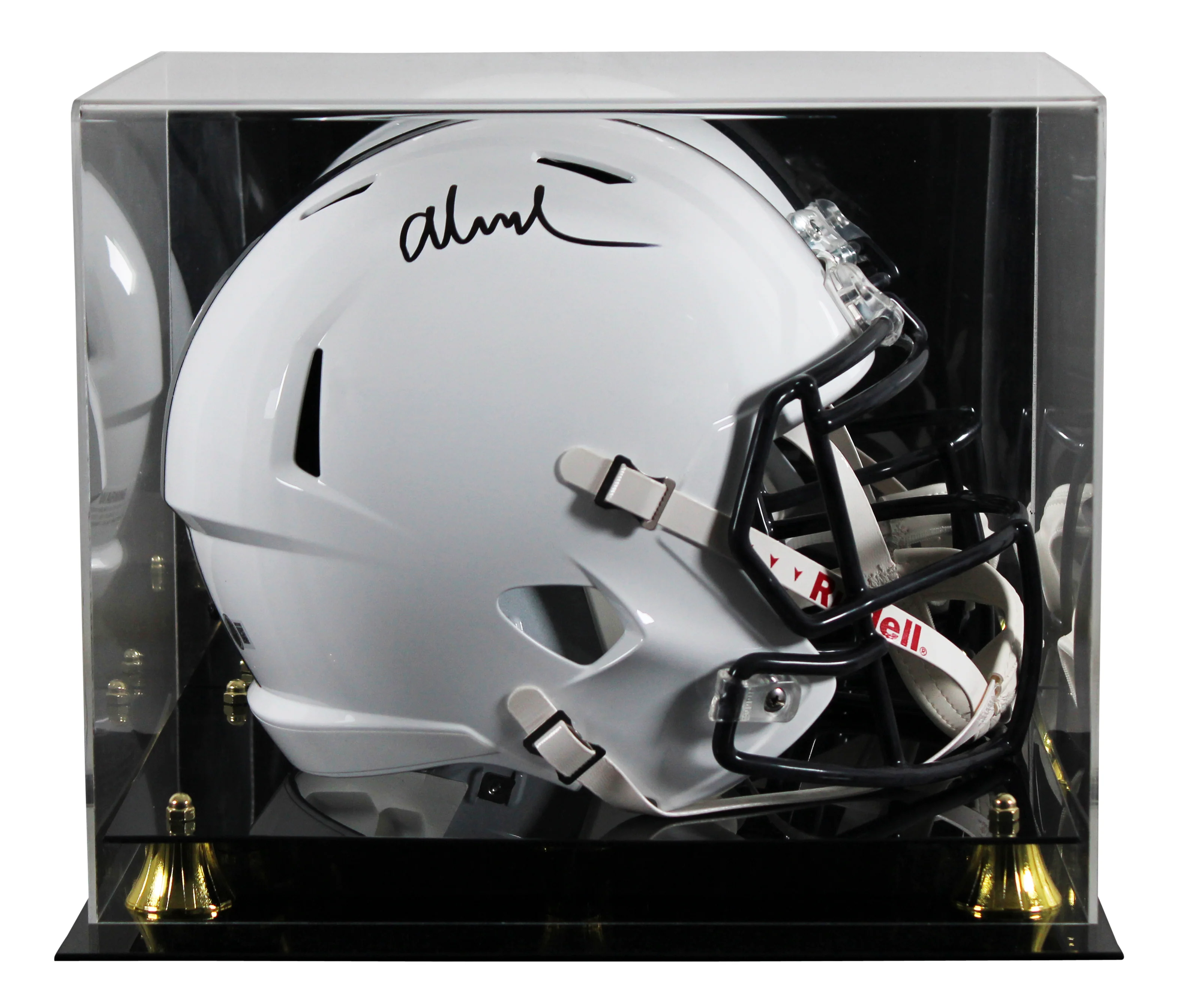 Penn State Abdul Carter Signed Full Size Speed Rep Helmet W/ Case BAS Witnessed
