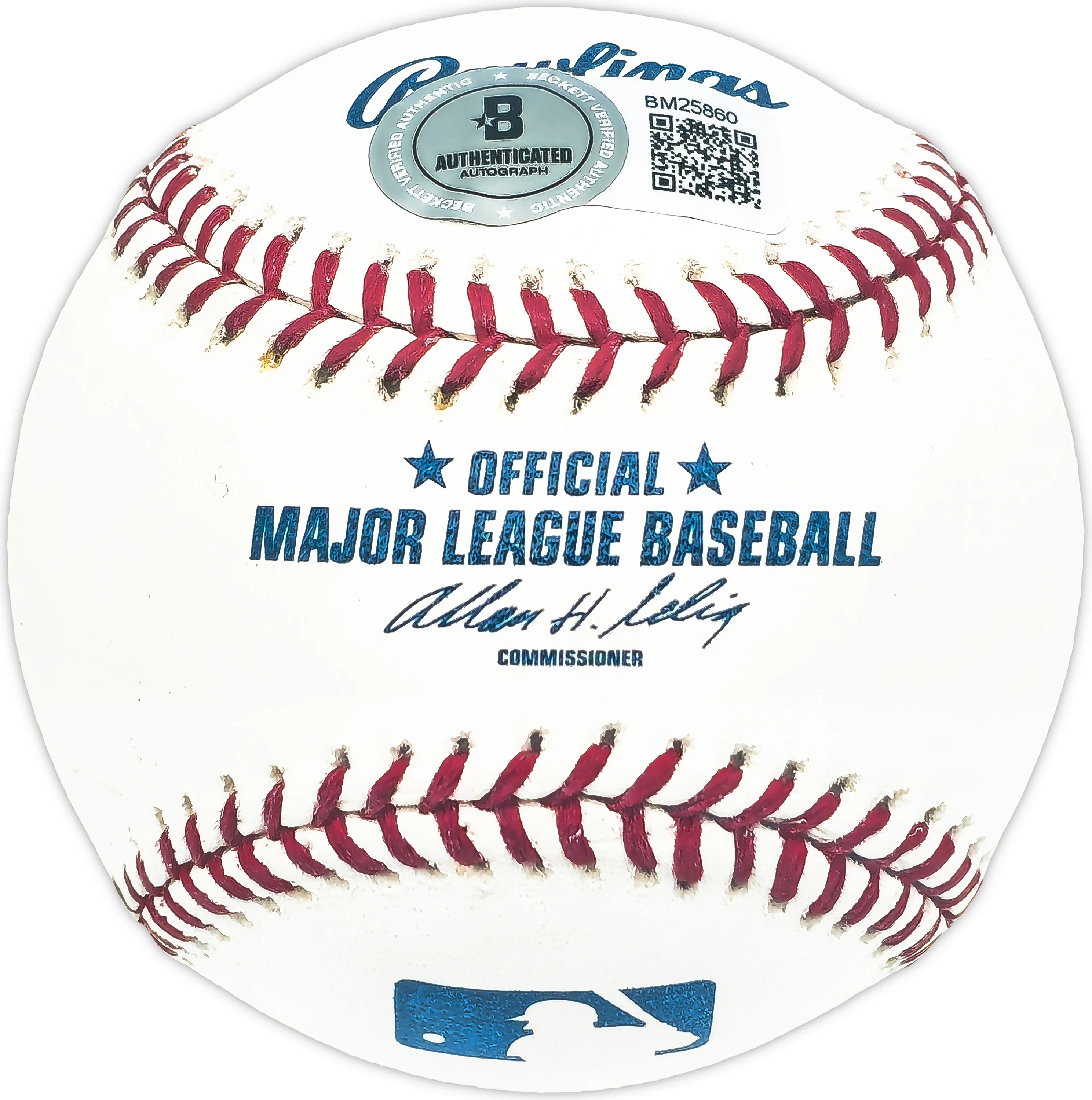 Pete Naktenis Autographed Official MLB Baseball Philadelphia Oakland A's, Cincinnati Reds Beckett BAS QR #BM25860 - Image 2