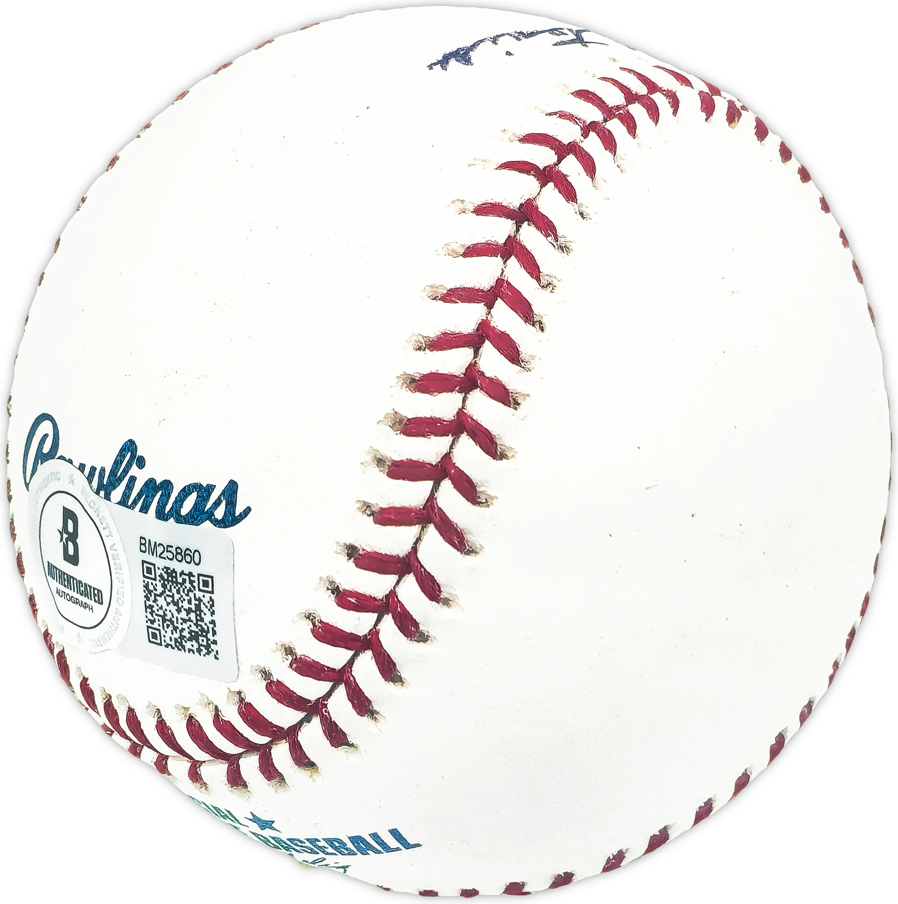 Pete Naktenis Autographed Official MLB Baseball Philadelphia Oakland A's, Cincinnati Reds Beckett BAS QR #BM25860 - Image 3