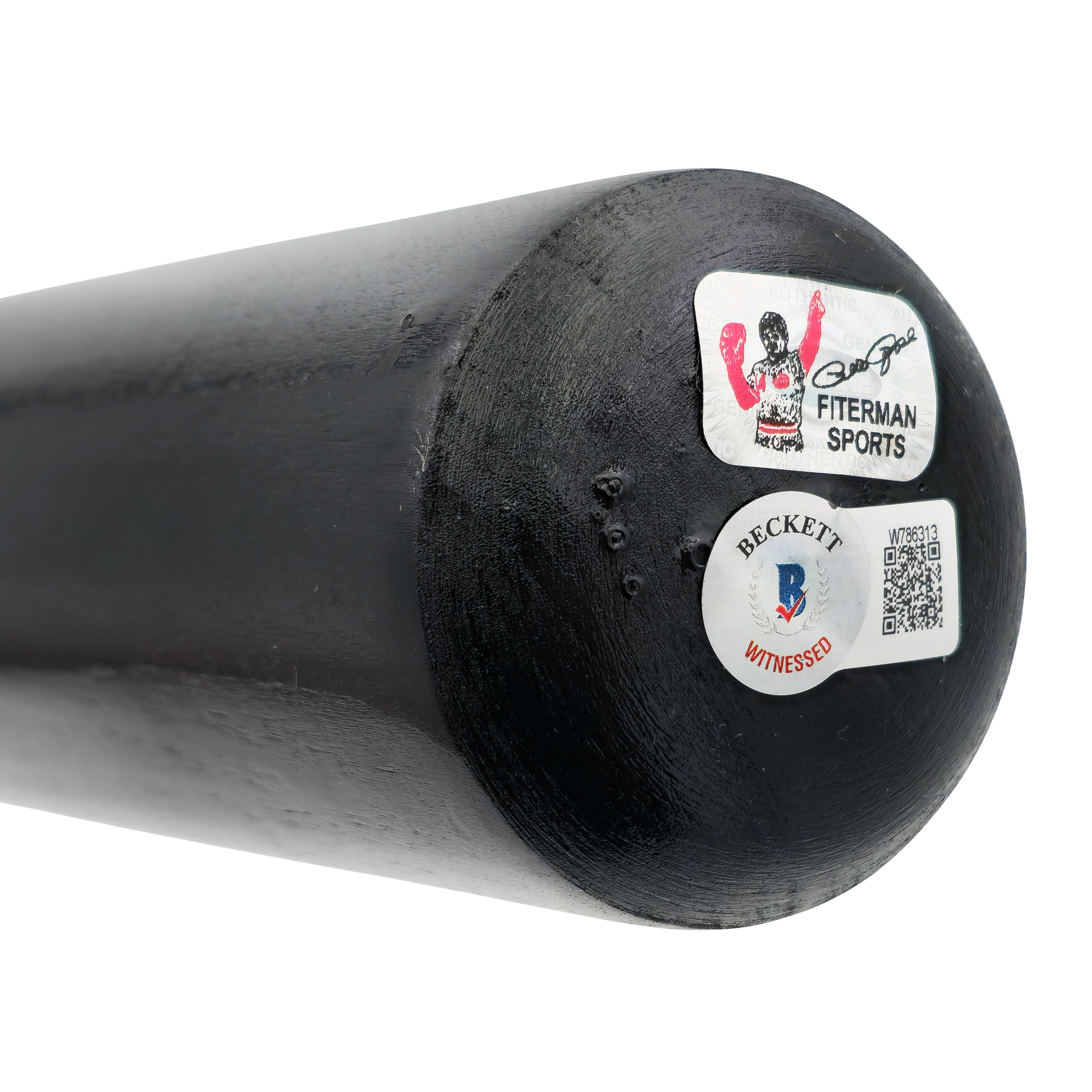 Pete Rose Autographed Black Louisville Slugger Pro Stock Baseball Bat Cincinnati Reds "Charlie Hustle" Beckett BAS Witness Stock #228085 - Image 4