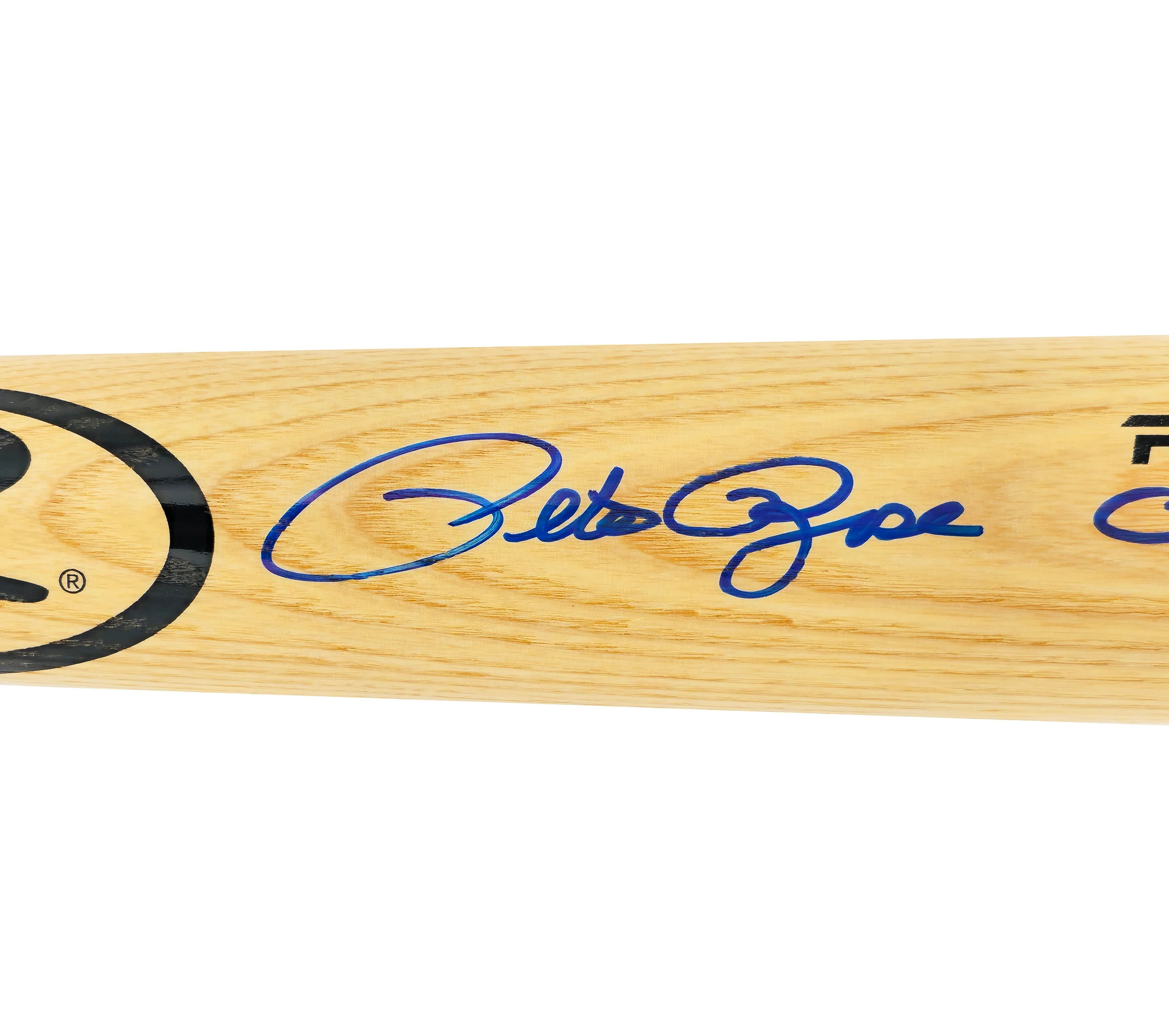 Pete Rose Autographed Blonde Rawlings Pro Baseball Bat Cincinnati Reds "Charlie Hustle" PR Holo Stock #228084 - Image 3