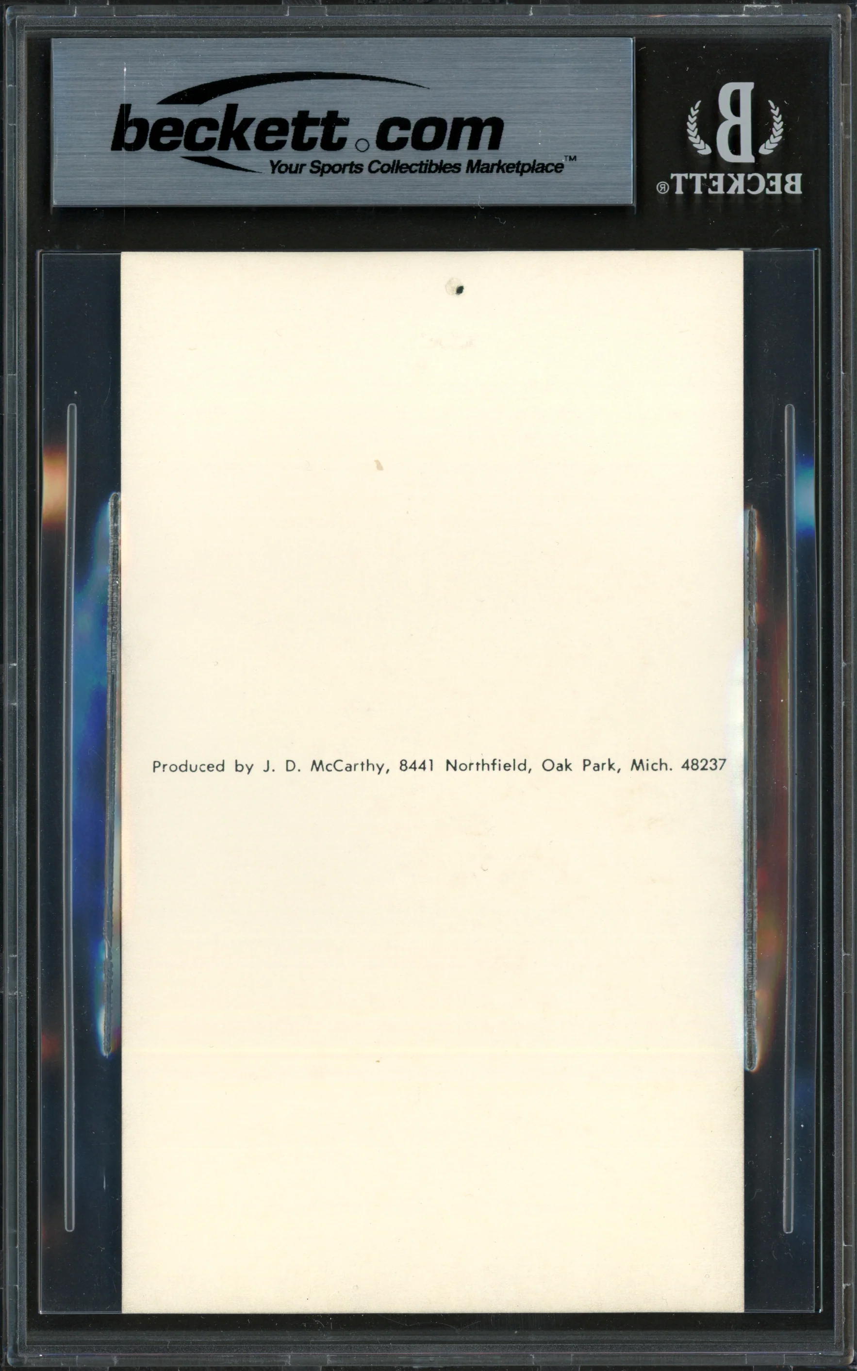 Pete Rose Autographed Postcard Cincinnati Reds Vintage Signature Beckett BAS #19215627 - Image 2