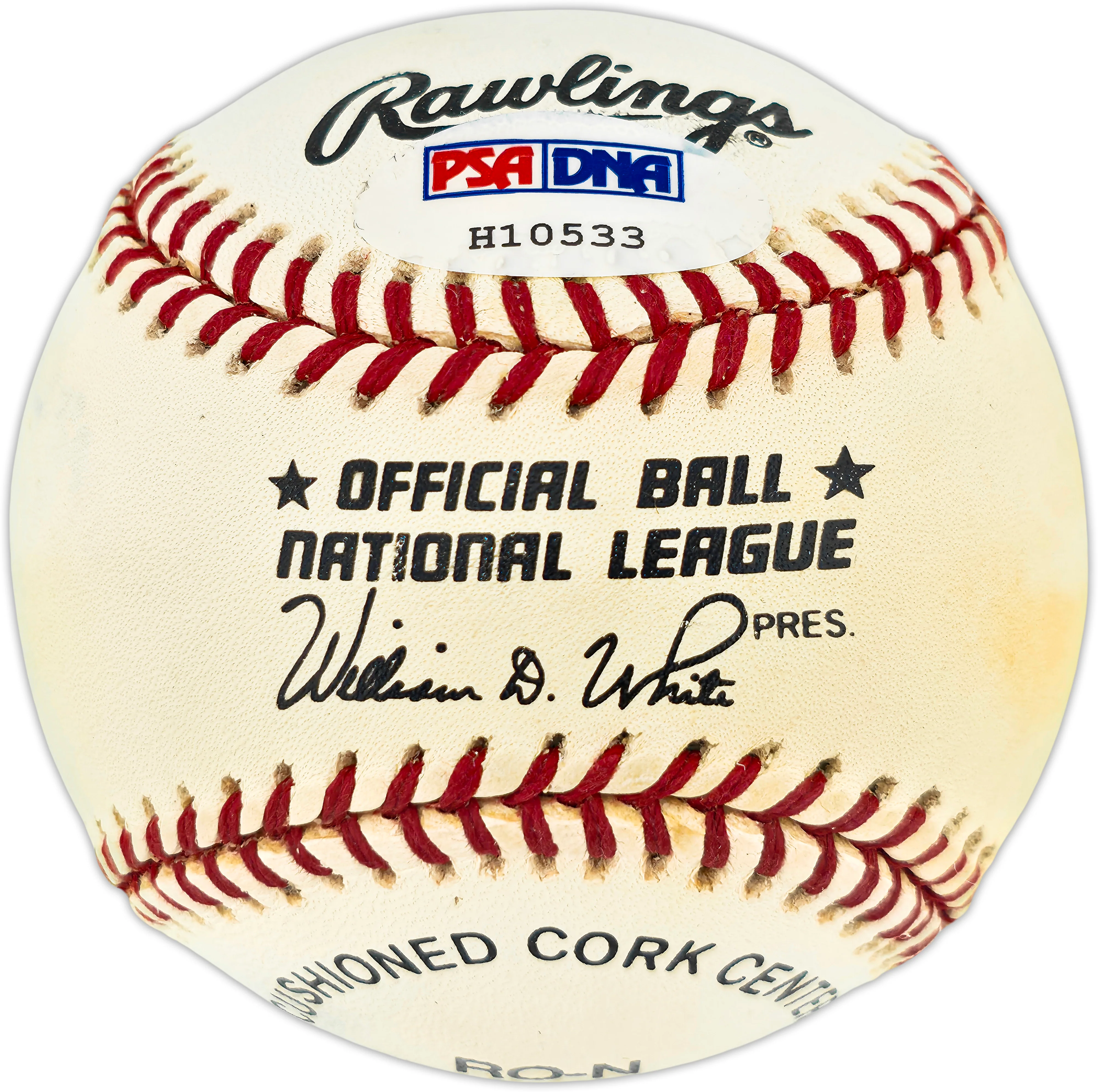 Phil Ortega Autographed Official NL Baseball Los Angeles Dodgers PSA/DNA #H10533 - Image 2