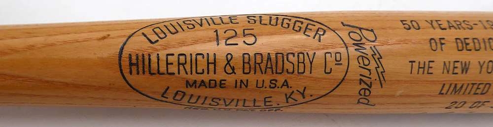 Phil Rizzuto Autographed Louisville Slugger Game Model Bat New York Yankees "Holy Cow" Beckett BAS QR #BU87140 - Image 4