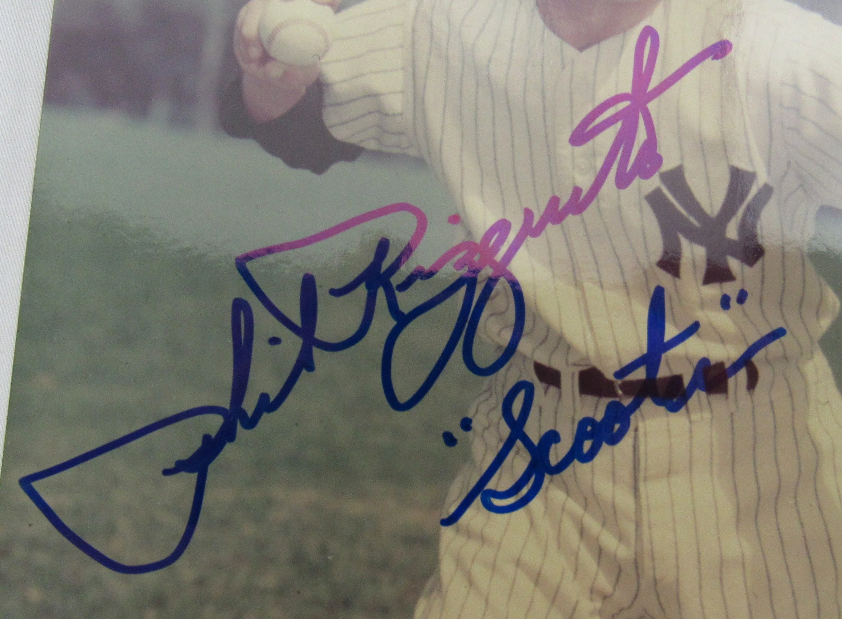 Phil Rizzuto Signed Auto 8x10 Photo JSA A39255 - Image 3