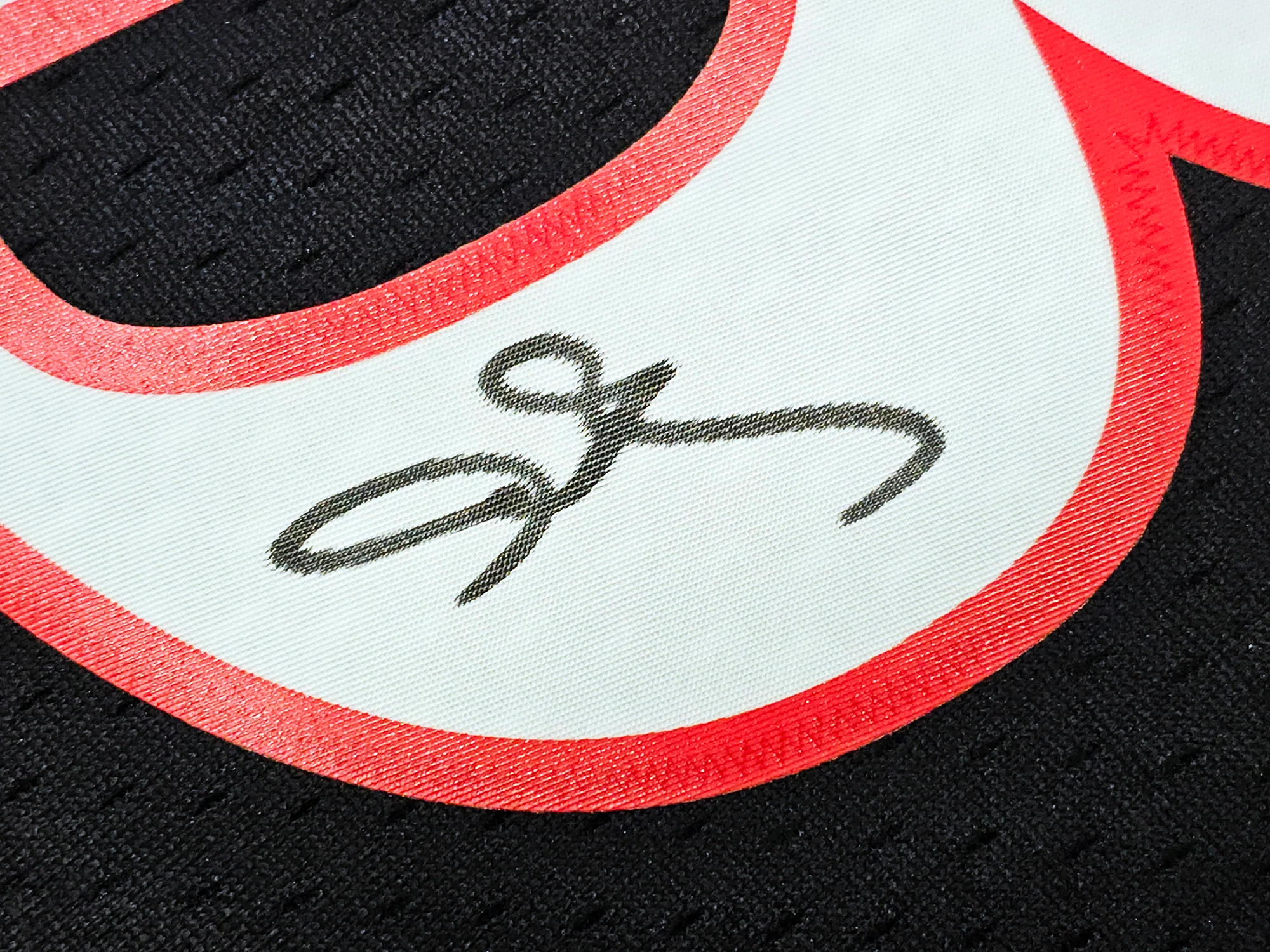 Philadelphia 76ers Allen Iverson Autographed Black Authentic Mitchell & Ness 10-05-06 HWC Swingman Jersey Size XXL Beckett BAS Witness Stock #220423 - Image 4