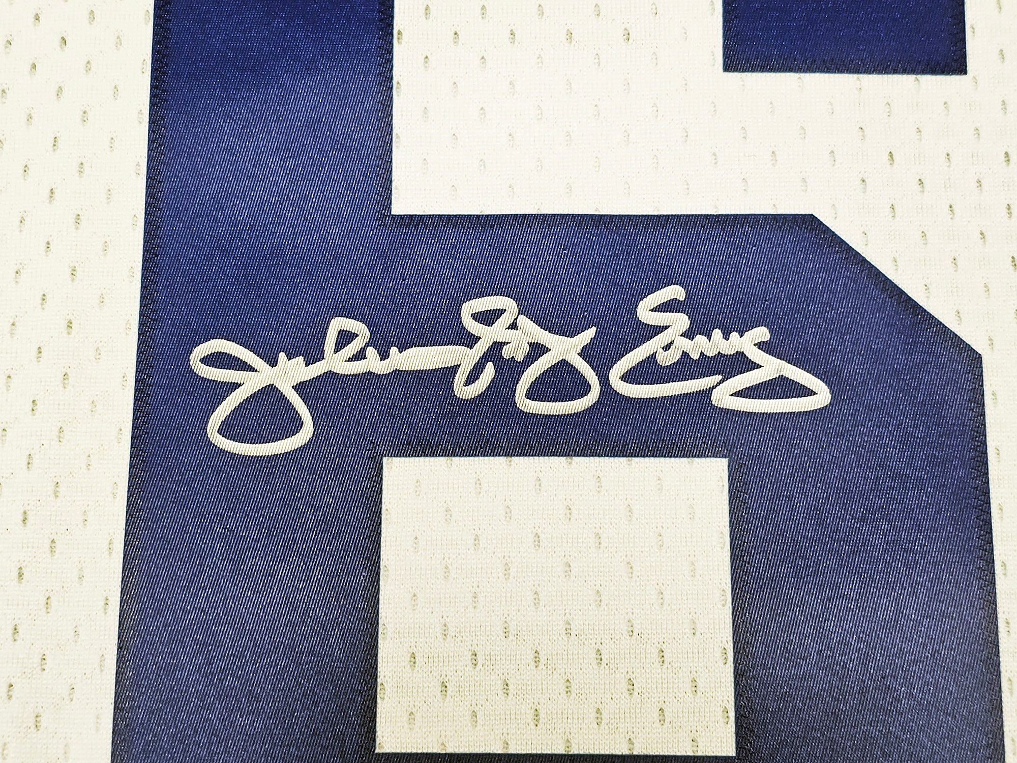 Philadelphia 76ers Julius "Dr. J" Erving Autographed White Authentic Mitchell & Ness 2-10-1985 HWC Swingman All Star Jersey Size XXL Beckett BAS Witness Stock #220410 - Image 4