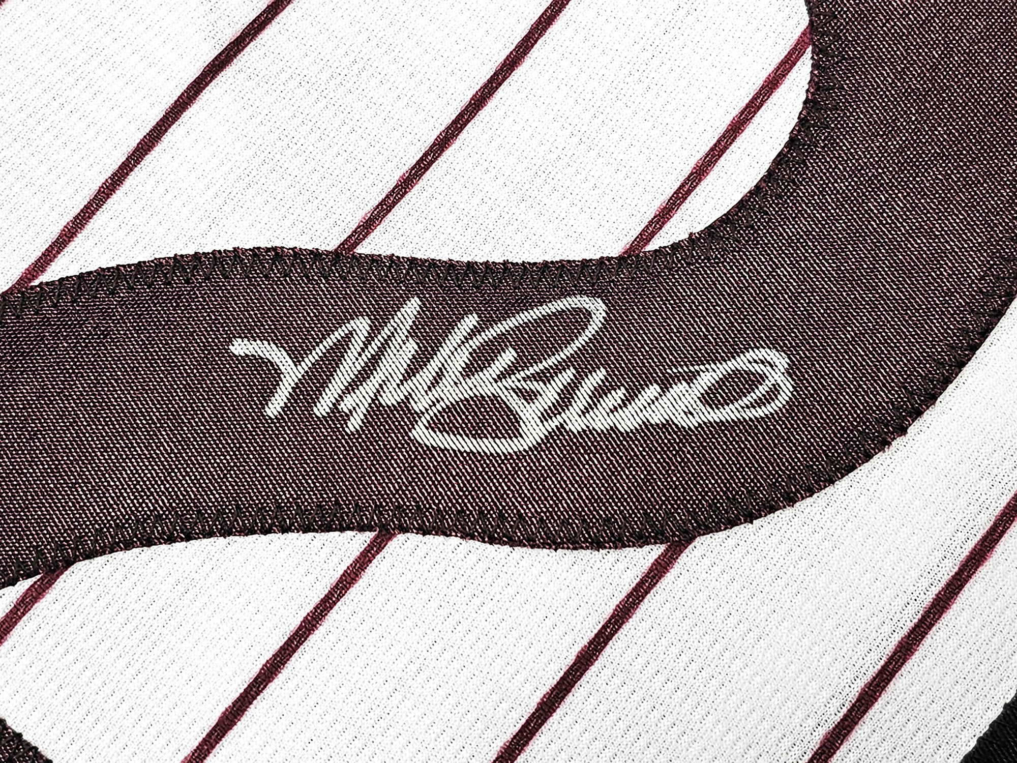 Philadelphia Phillies Mike Schmidt Autographed White & Red Nike Cooperstown Collection Jersey Size XXL Beckett BAS QR Stock #219043 - Image 4