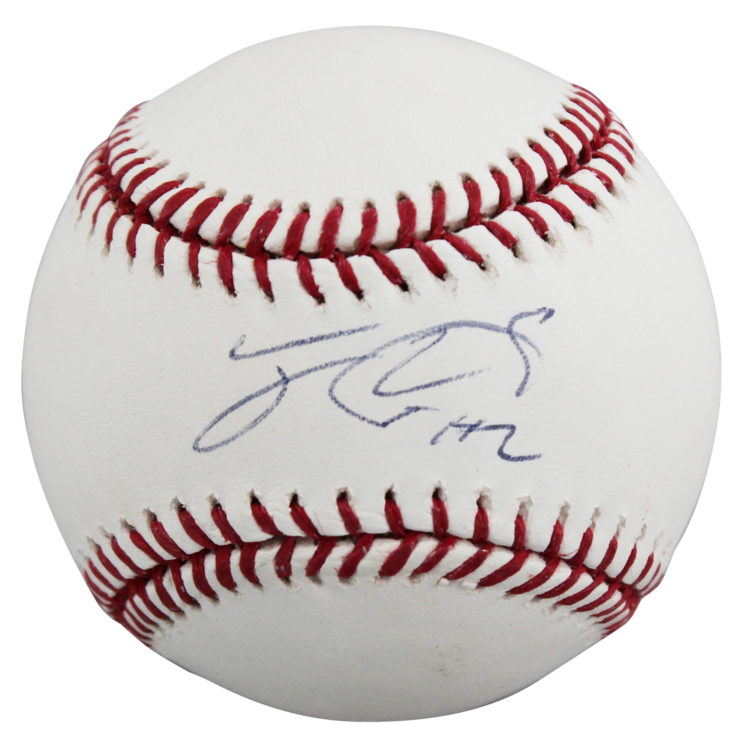 Phillies Jean Segura Authentic Signed Allen Selig OML Baseball BAS #BW20562 - Image 3
