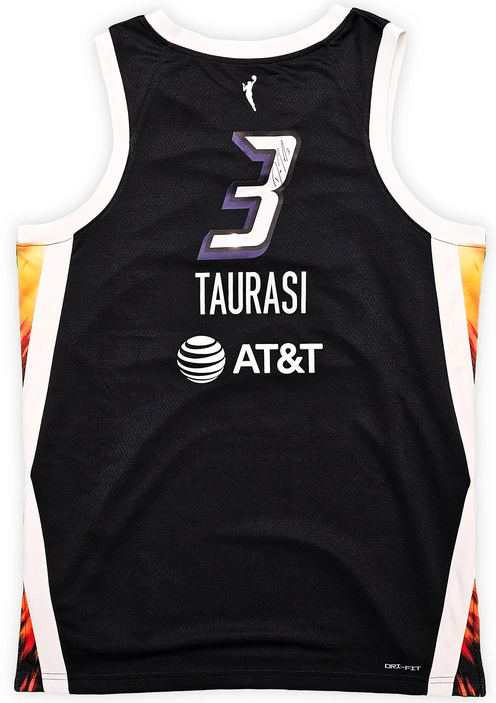 Phoenix Mercury Diana Taurasi Autographed Black Nike Rebel Edition Jersey Size L Beckett BAS QR Stock #214837 - Image 2