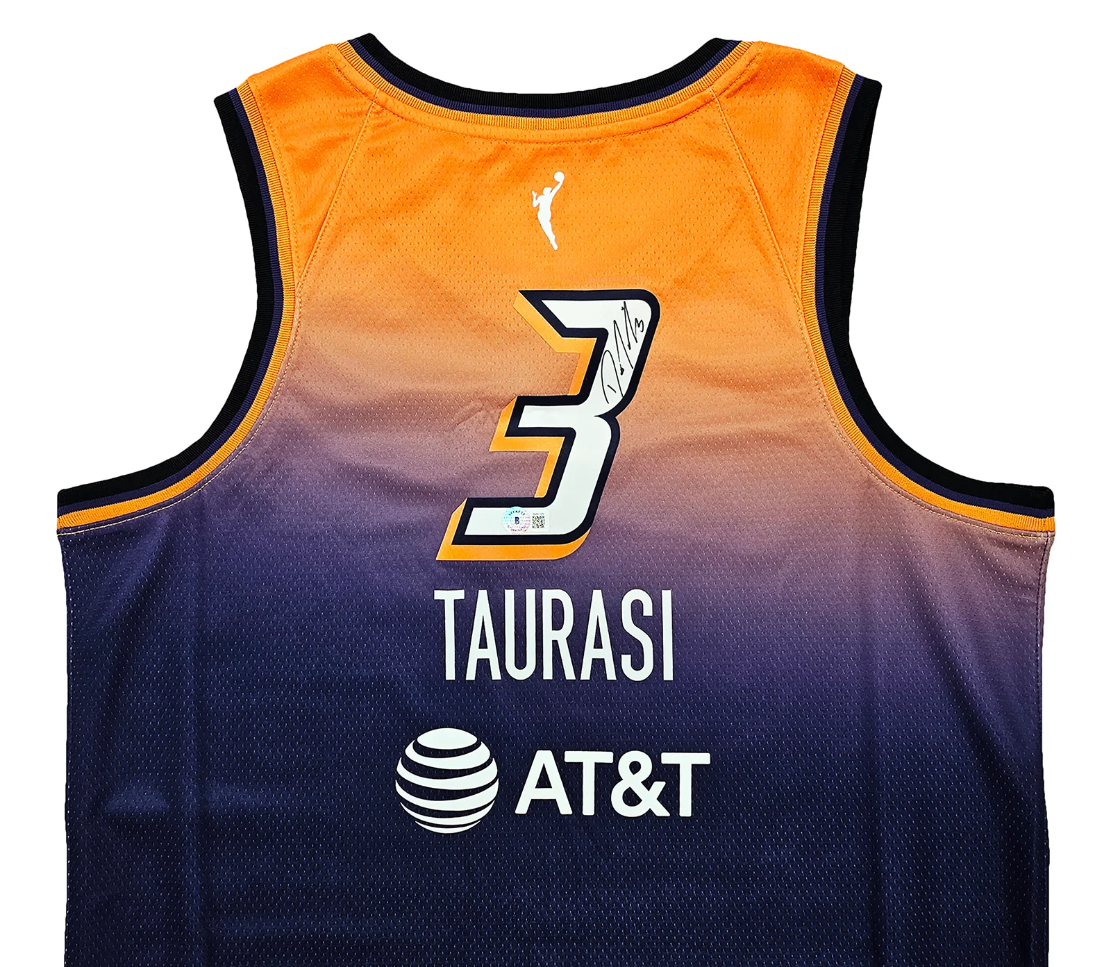 Phoenix Mercury Diana Taurasi Autographed Purple Nike Explorer Edition Jersey Size L Beckett BAS QR Stock #214838 - Image 3