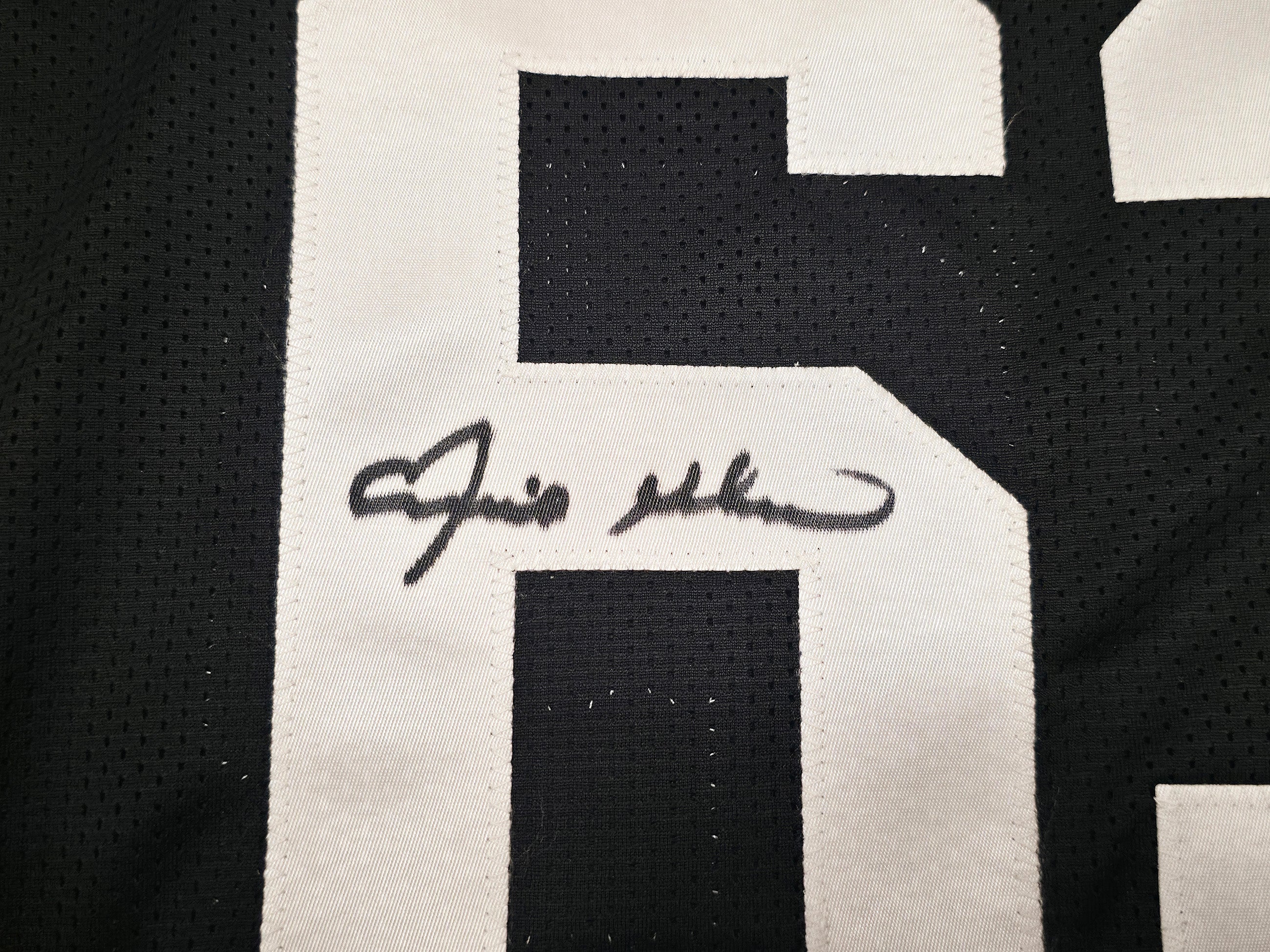 Pittsburgh Steelers Ernie Holmes Autographed Black Jersey PSA/DNA Stock #253387 - Image 4
