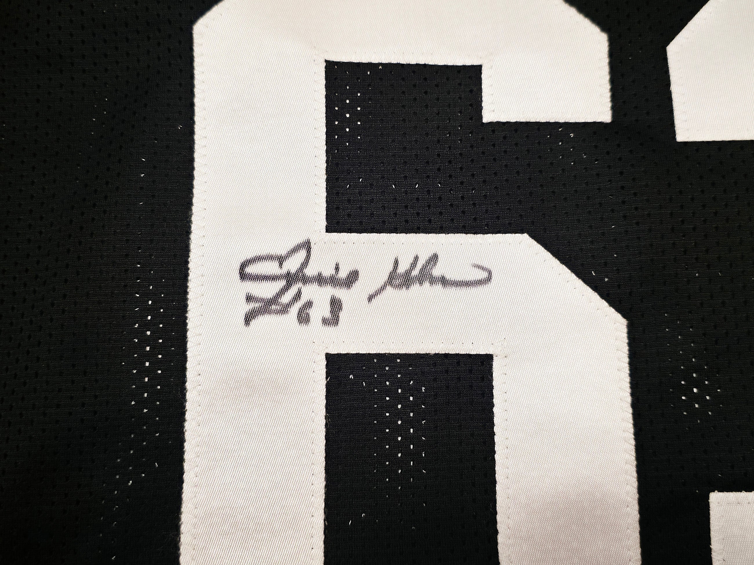 Pittsburgh Steelers Ernie Holmes Autographed Black Jersey PSA/DNA Stock #253388 - Image 4