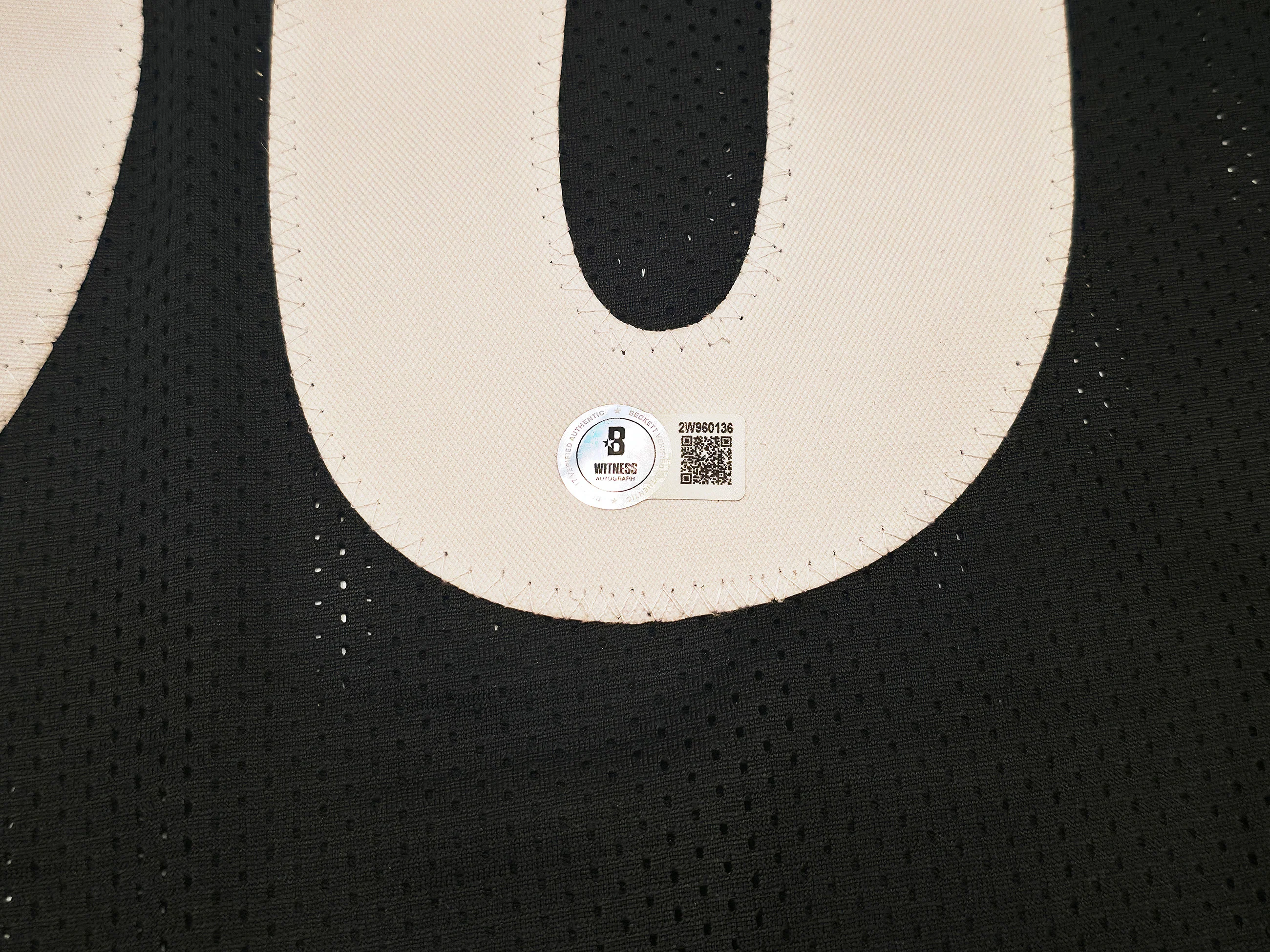 Pittsburgh Steelers Hines Ward Autographed Black Jersey Beckett BAS Witness Stock #253381 - Image 5