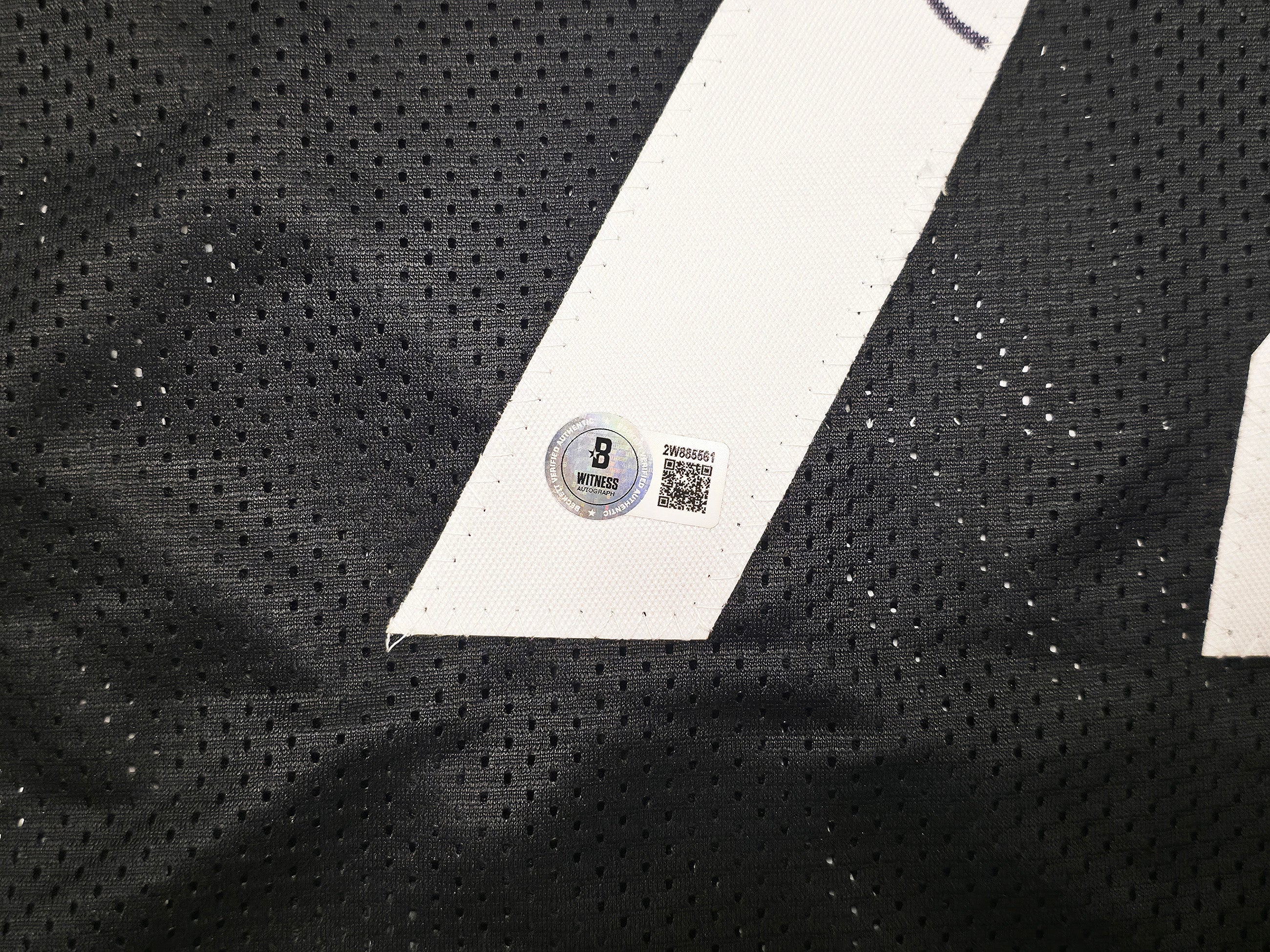 Pittsburgh Steelers James Harrison Autographed Black Jersey Beckett BAS Witness Stock #253382 - Image 5