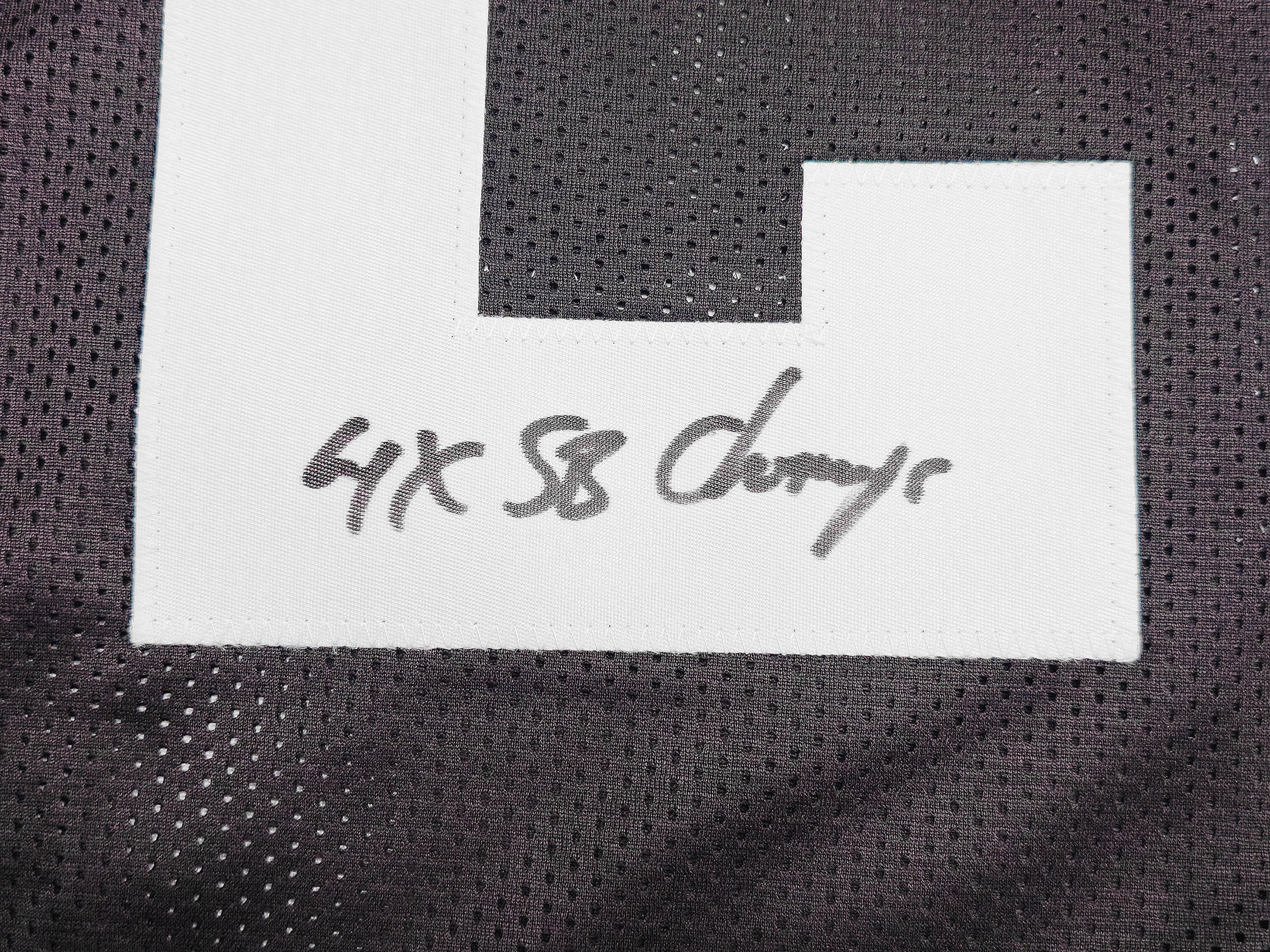 Pittsburgh Steelers Rocky Bleier Autographed Black Jersey "4X SB Champ" Beckett BAS QR Stock #229042 - Image 5