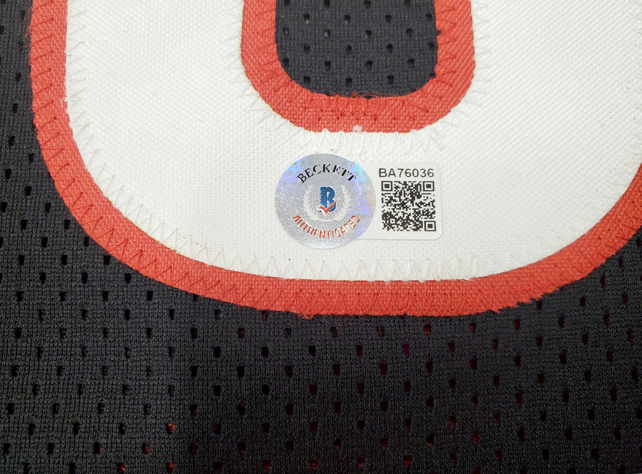 Portland Trail Blazers Damian Lillard Autographed Black Jersey Beckett BAS Stock #195942 - Image 3