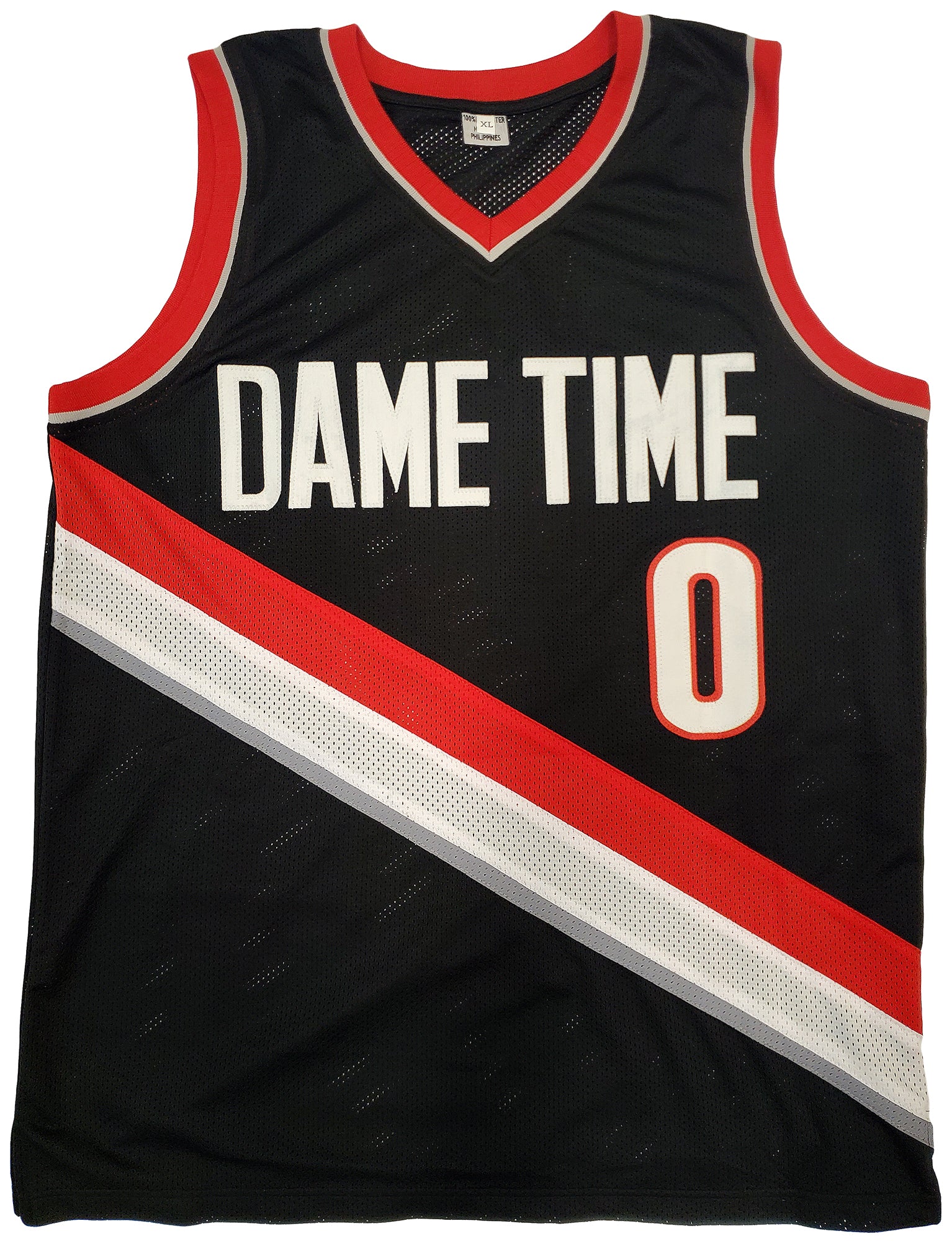 Portland Trail Blazers Damian Lillard Autographed Black Jersey Beckett BAS Stock #195942 - Image 4