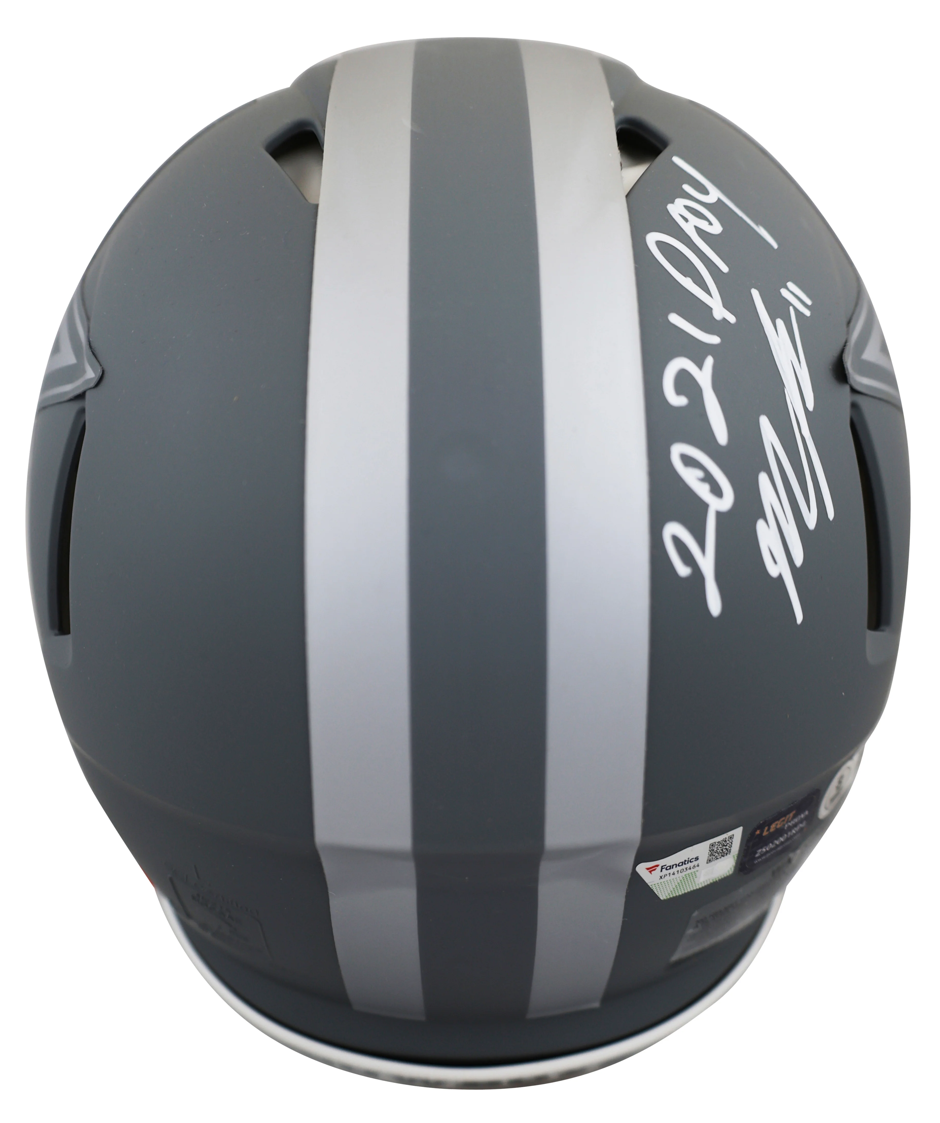 Prescott, Smith, Parsons +2 Signed Slate F/S Speed Proline Helmet W/ Case BAS W - Image 4