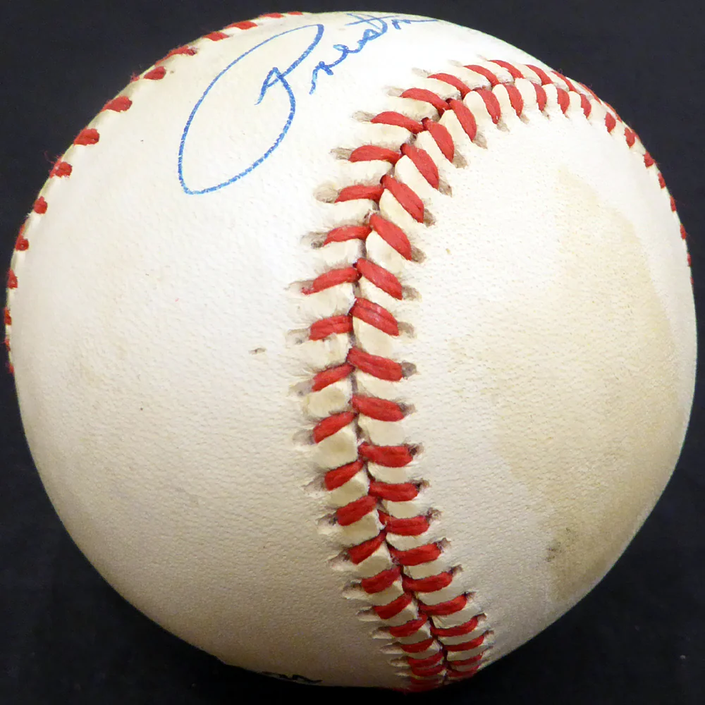 Preston Ward Autographed Official NL Baseball Brooklyn Dodgers Beckett BAS #E48576 - Image 3