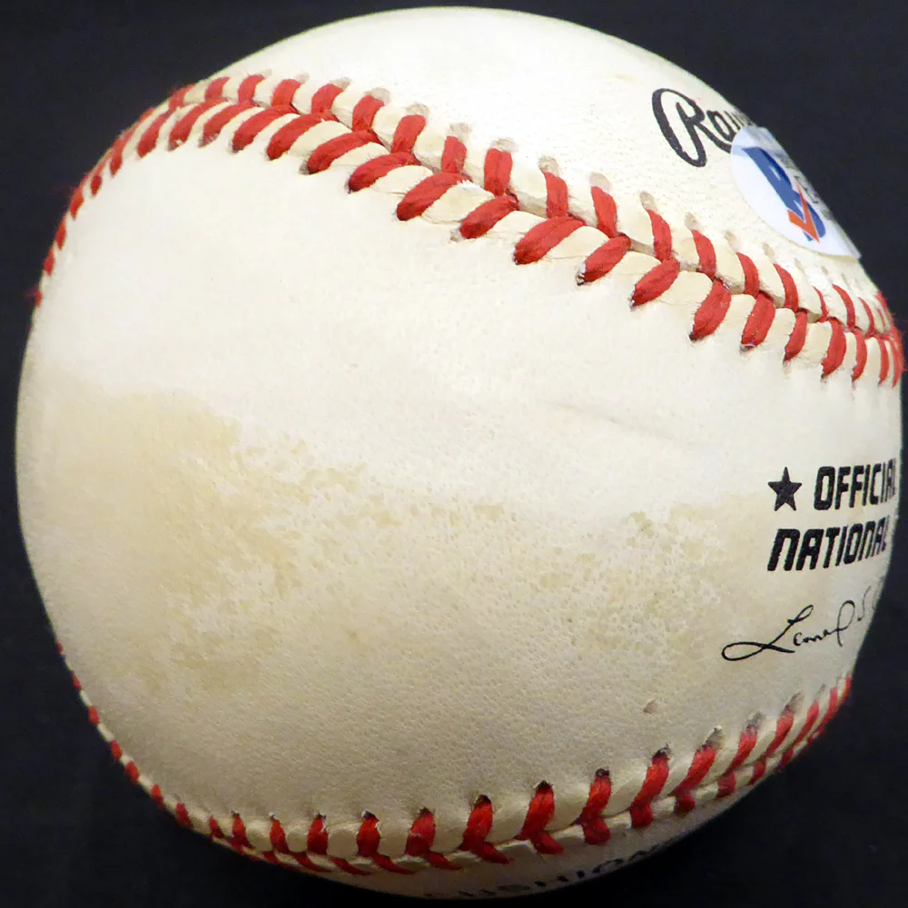 Preston Ward Autographed Official NL Baseball Brooklyn Dodgers Beckett BAS #E48576 - Image 5