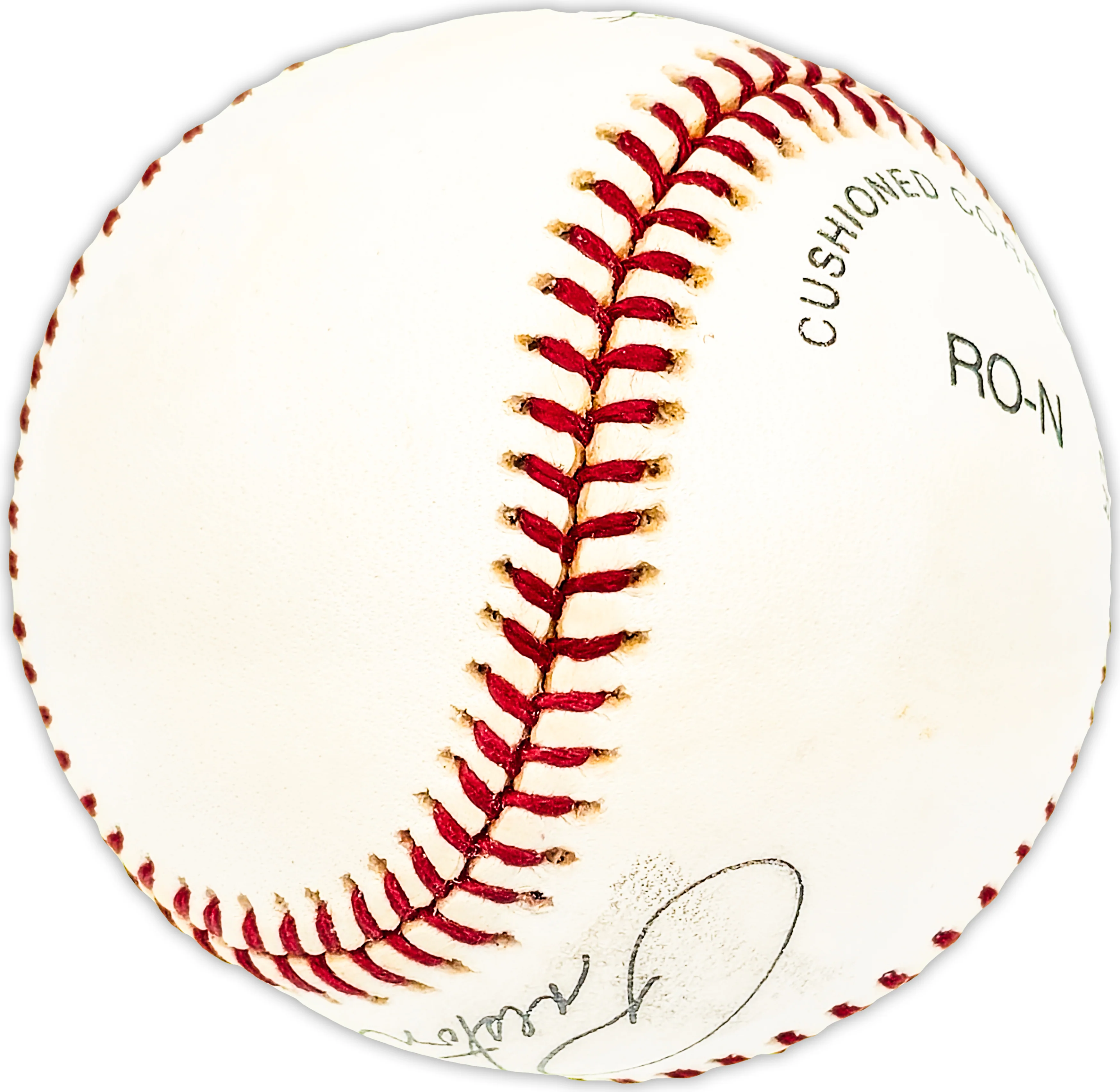 Preston Ward Autographed Official NL Baseball Los Angeles Dodgers, Chicago Cubs Beckett BAS QR #BM25081 - Image 4