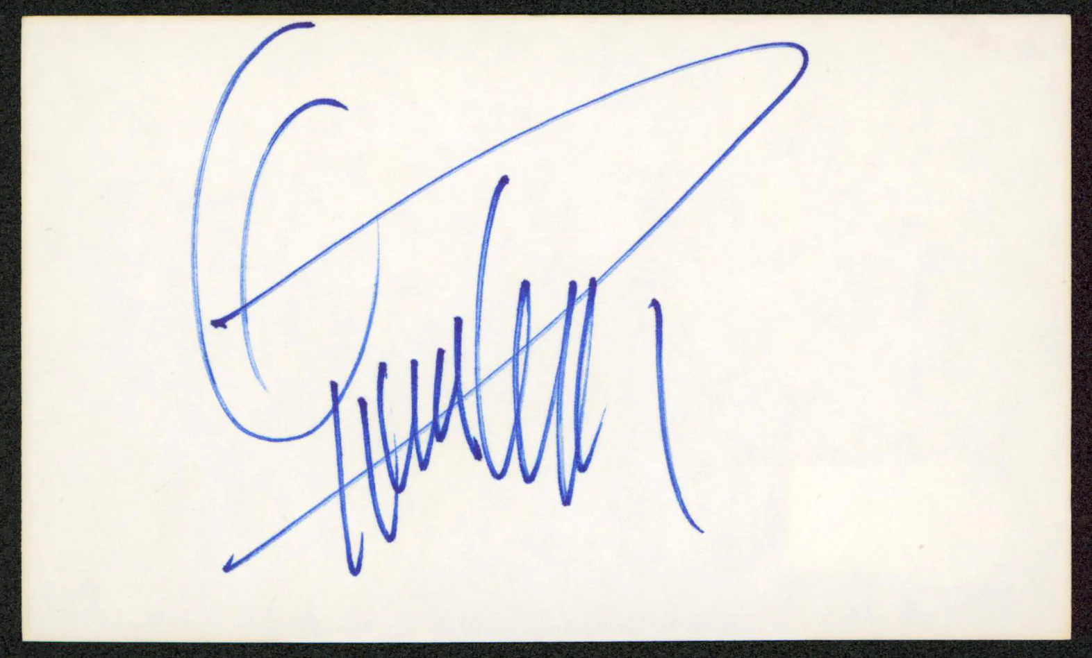 Quincy Jones The Color Purple Authentic Signed 3x5 Index Card BAS #BW70093 - Image 2