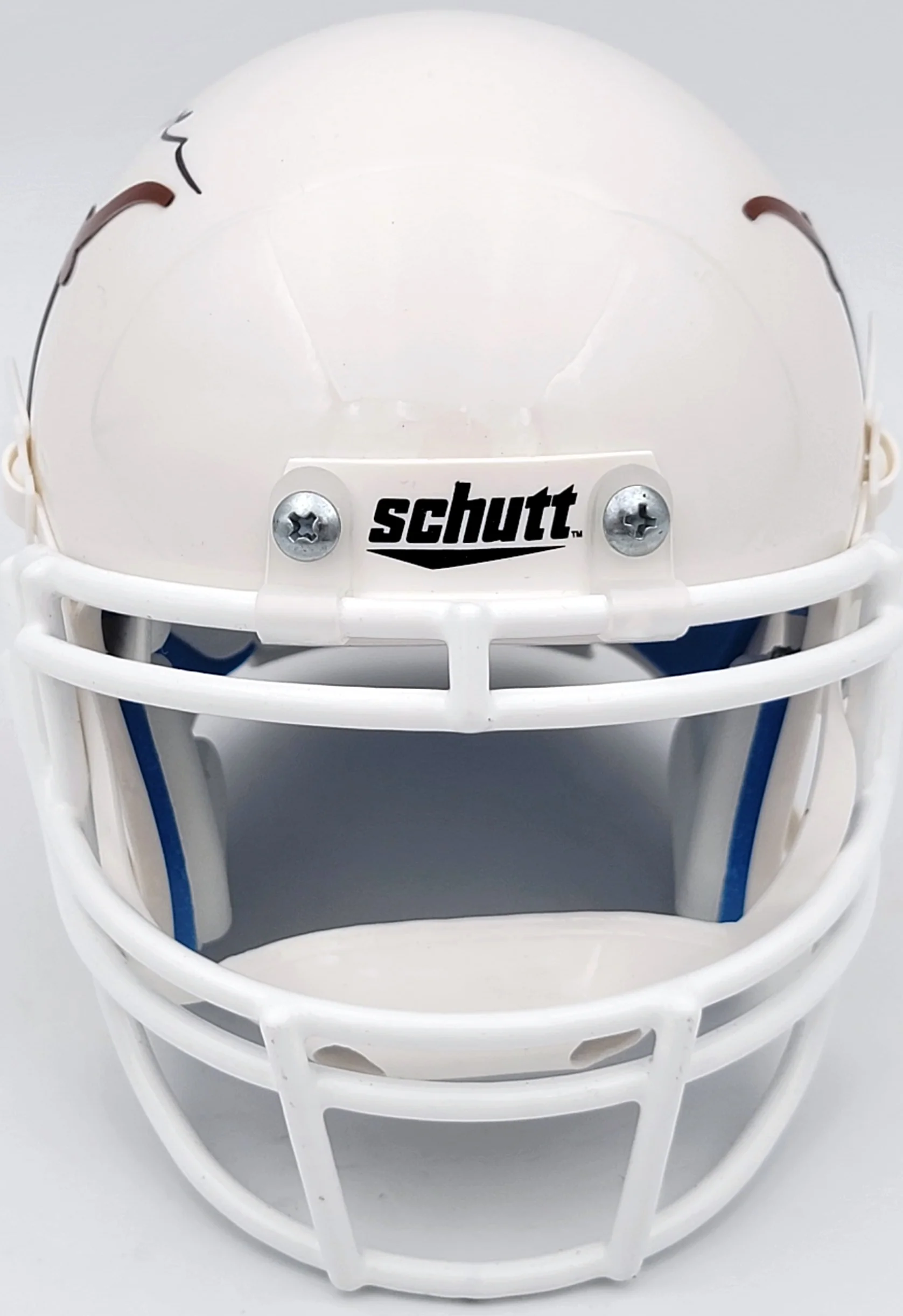 Quinn Ewers Autographed Texas Longhorns White Schutt Mini Helmet Beckett BAS QR Stock #201715 - Image 5