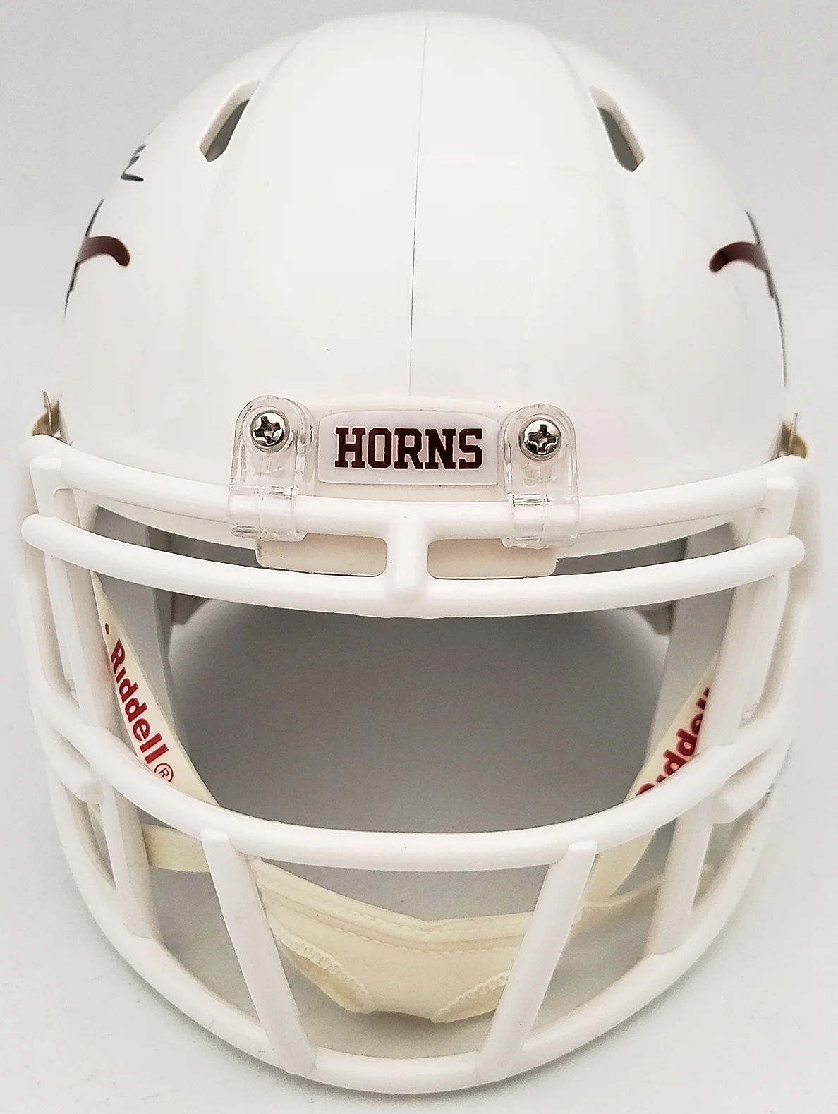 Quinn Ewers Autographed Texas Longhorns White Speed Mini Helmet Beckett BAS QR Stock #202908 - Image 5