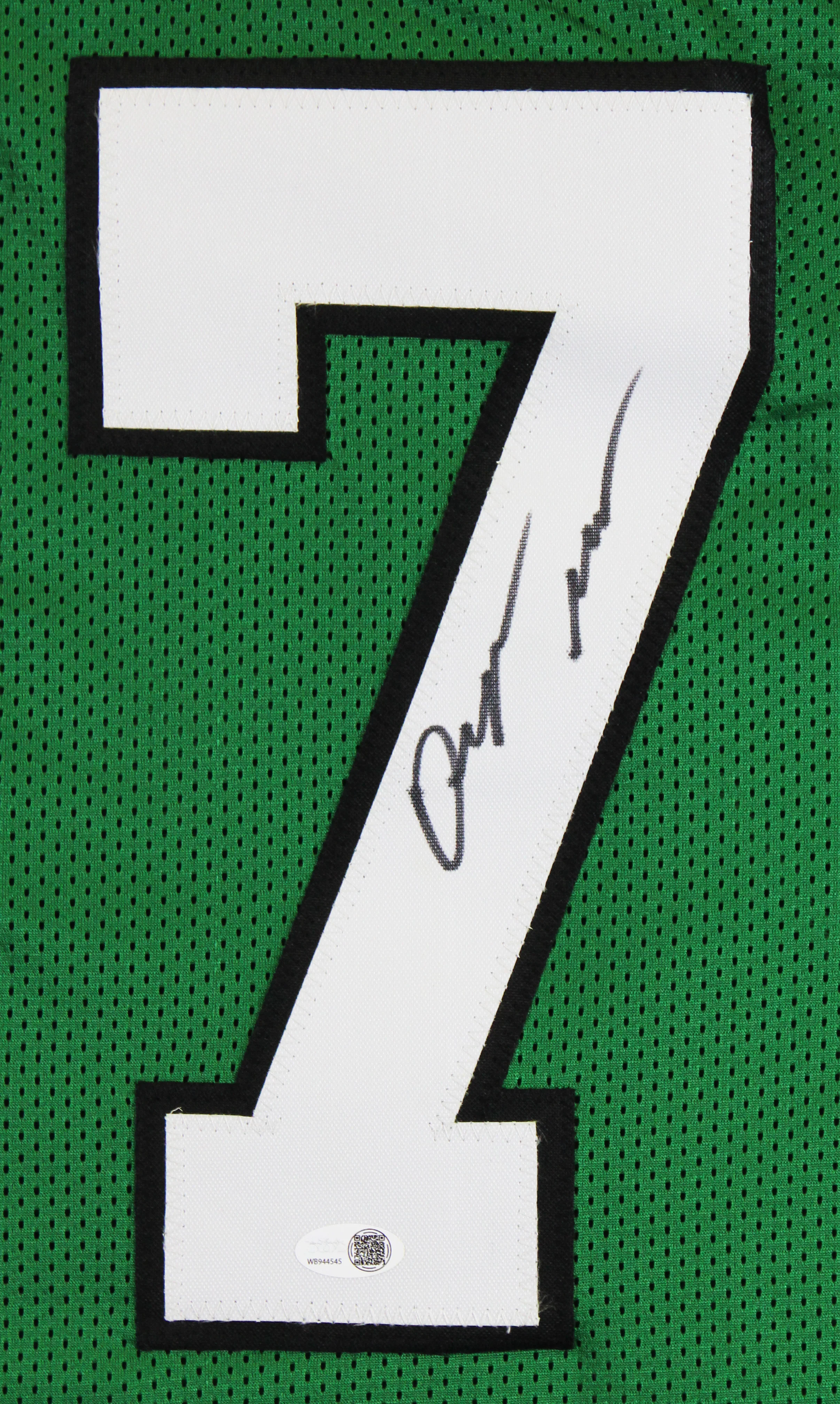 Quinyon Mitchell Authentic Signed Kelly Green Pro Style Jersey JSA Witness - Image 3