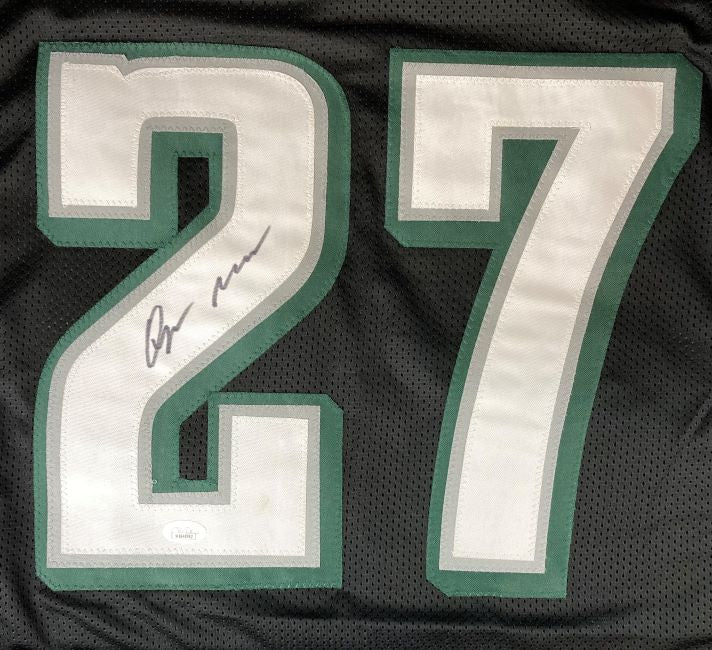 Quinyon Mitchell Philadelphia Signed Black Football Jersey JSA - Image 2