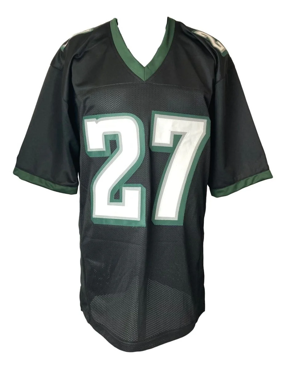 Quinyon Mitchell Philadelphia Signed Black Football Jersey JSA - Image 3