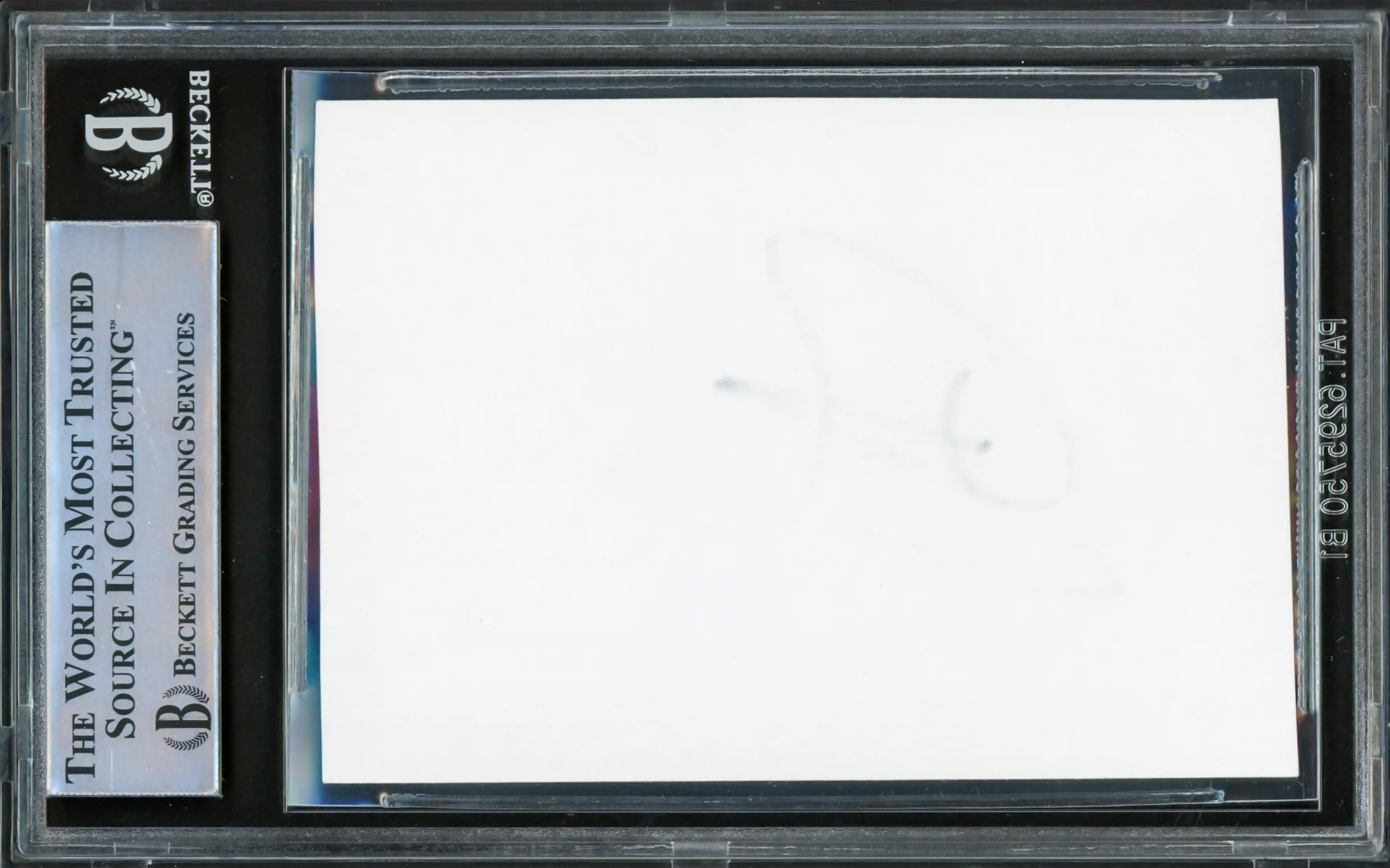 Rafael Nadal Autographed 2.5x3.5 Cut Signature Beckett BAS #15867637 - Image 2