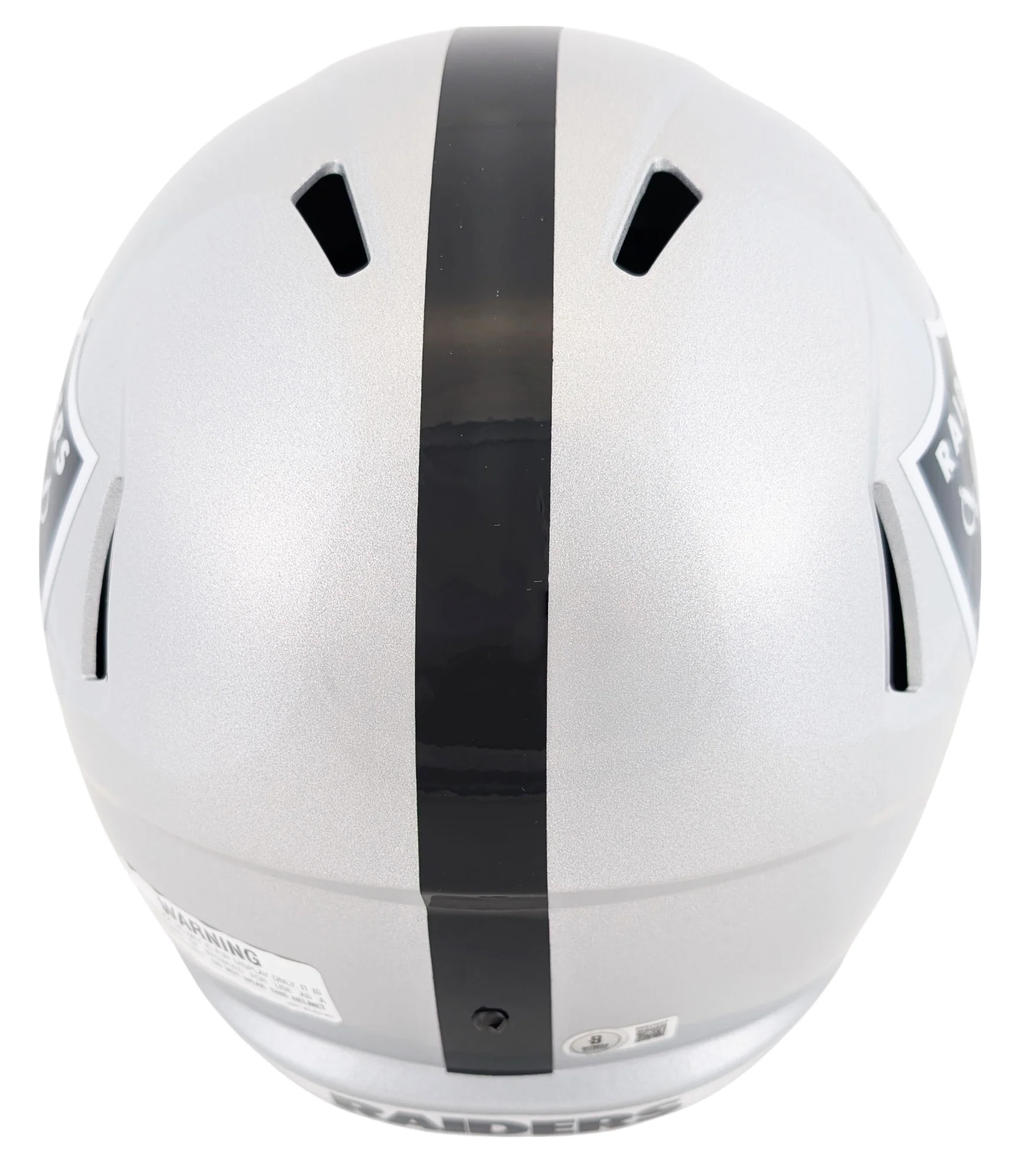 Raiders Ashton Jeanty Authentic Signed Full Size Speed Rep Helmet BAS Witnessed - Image 3